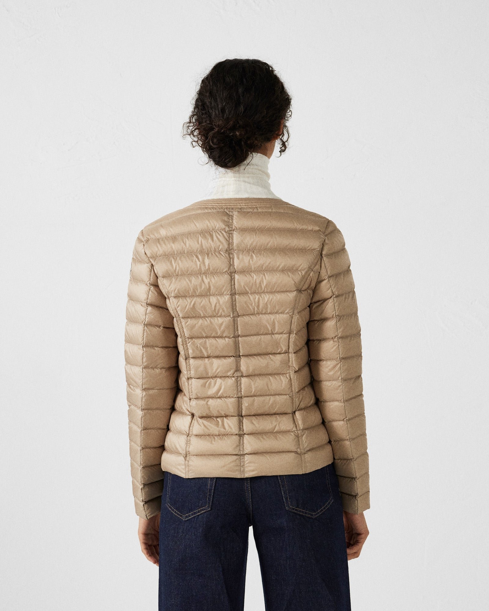Light down jacket Douda JOTT Beige