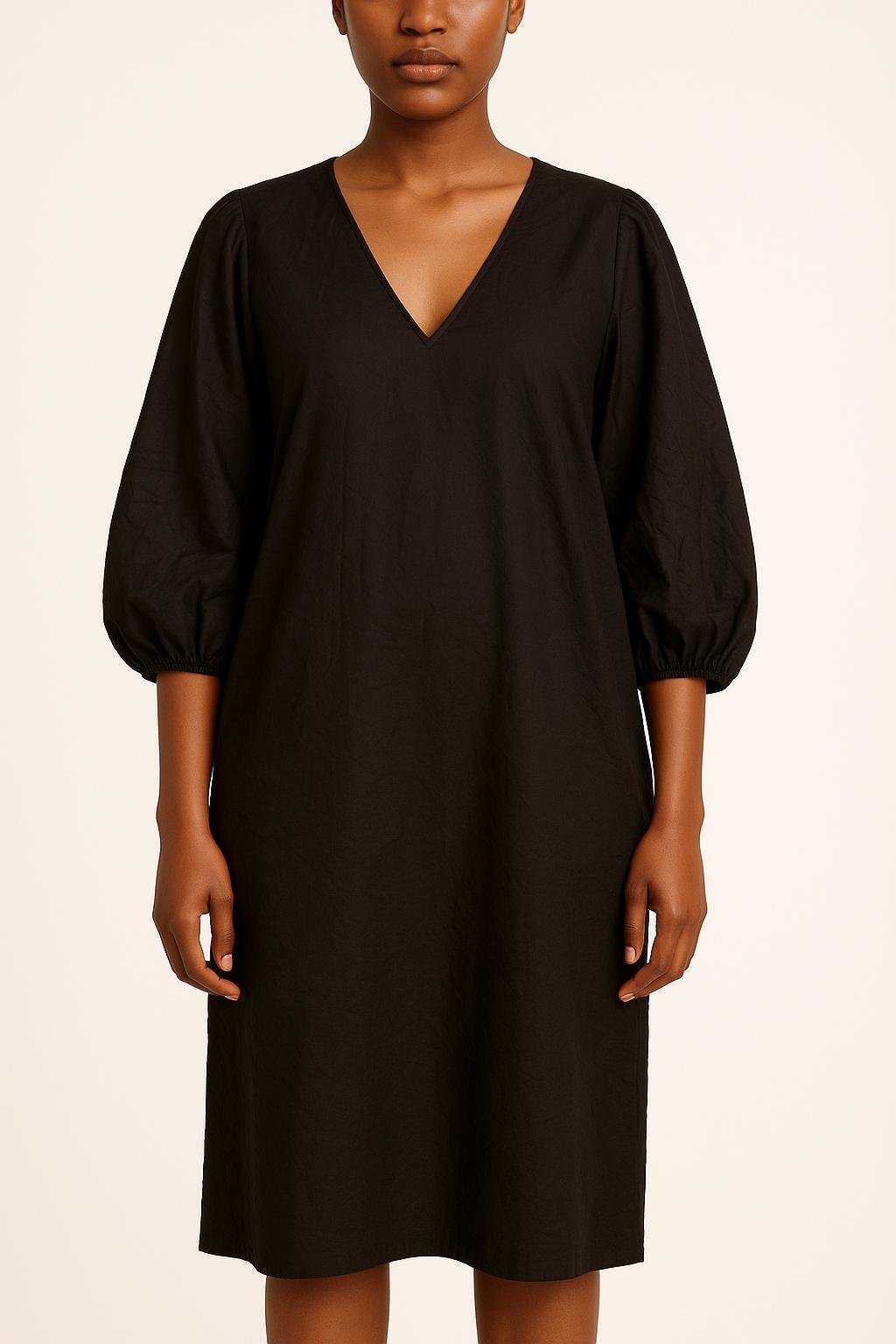 Long dress GANNI - Seconde Main Black