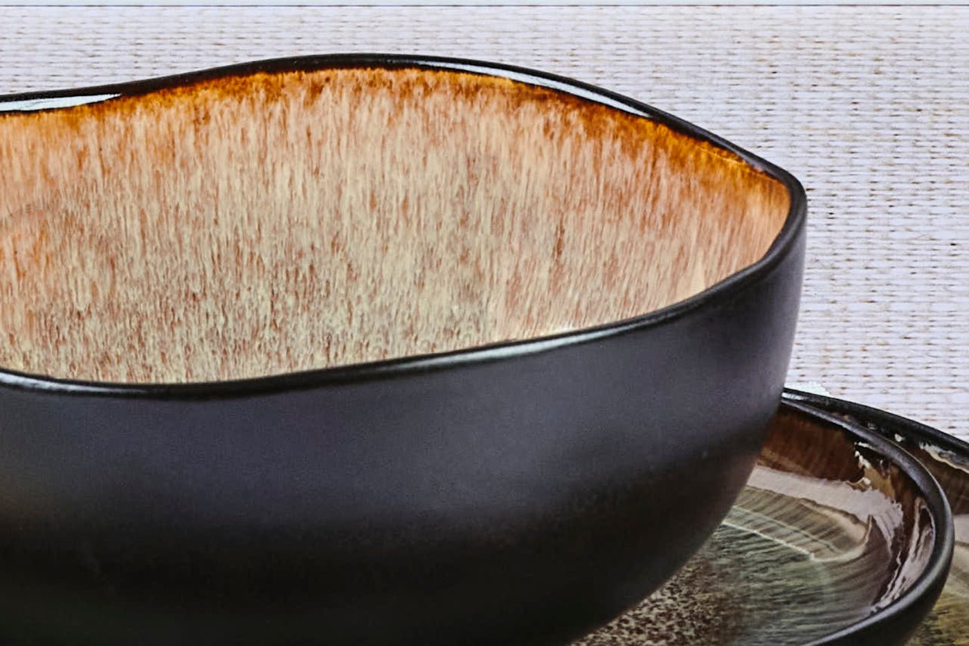 Iris Bowl ø16.5cm - 6 pieces - Wild Brown BJORN Brown