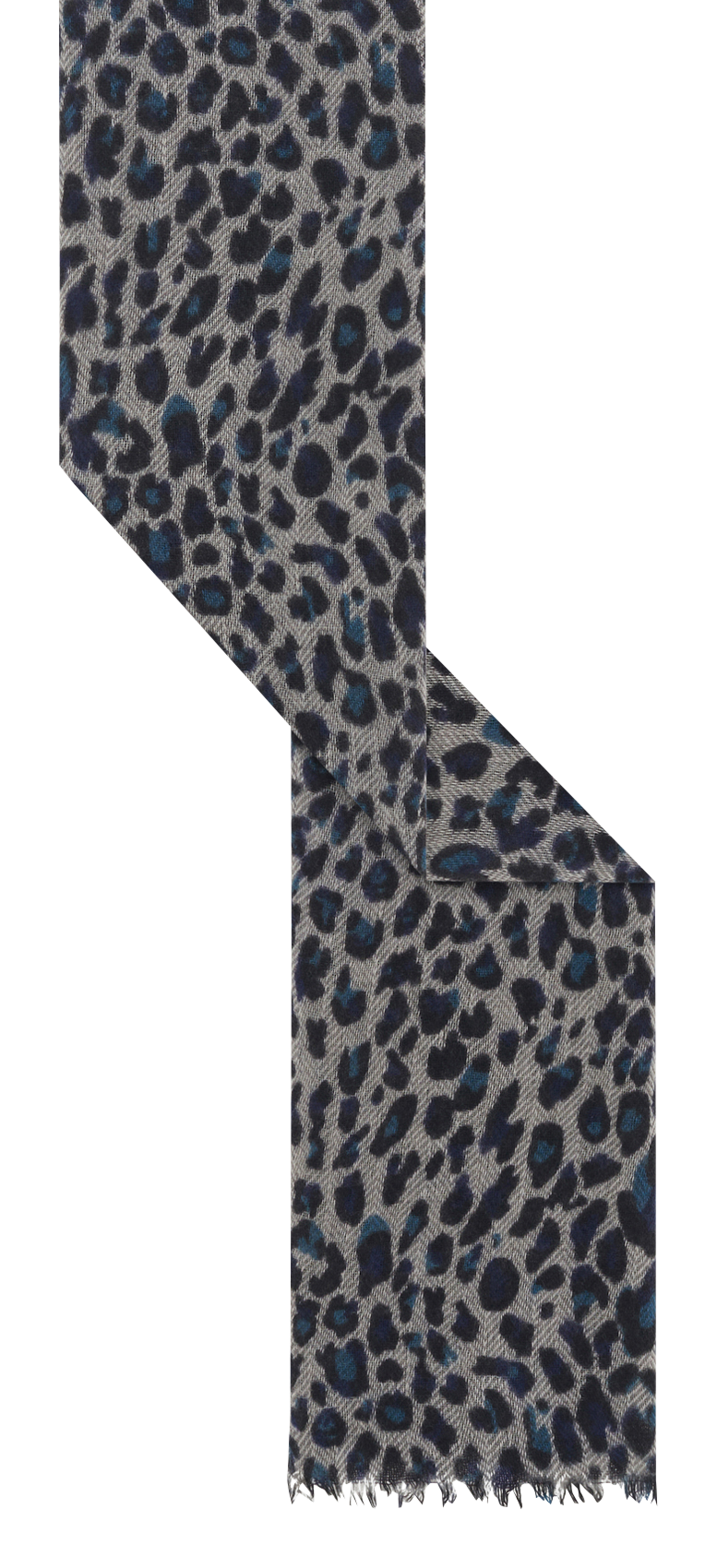 Echarpe en laine et cachemire GERARD DAREL Bleu