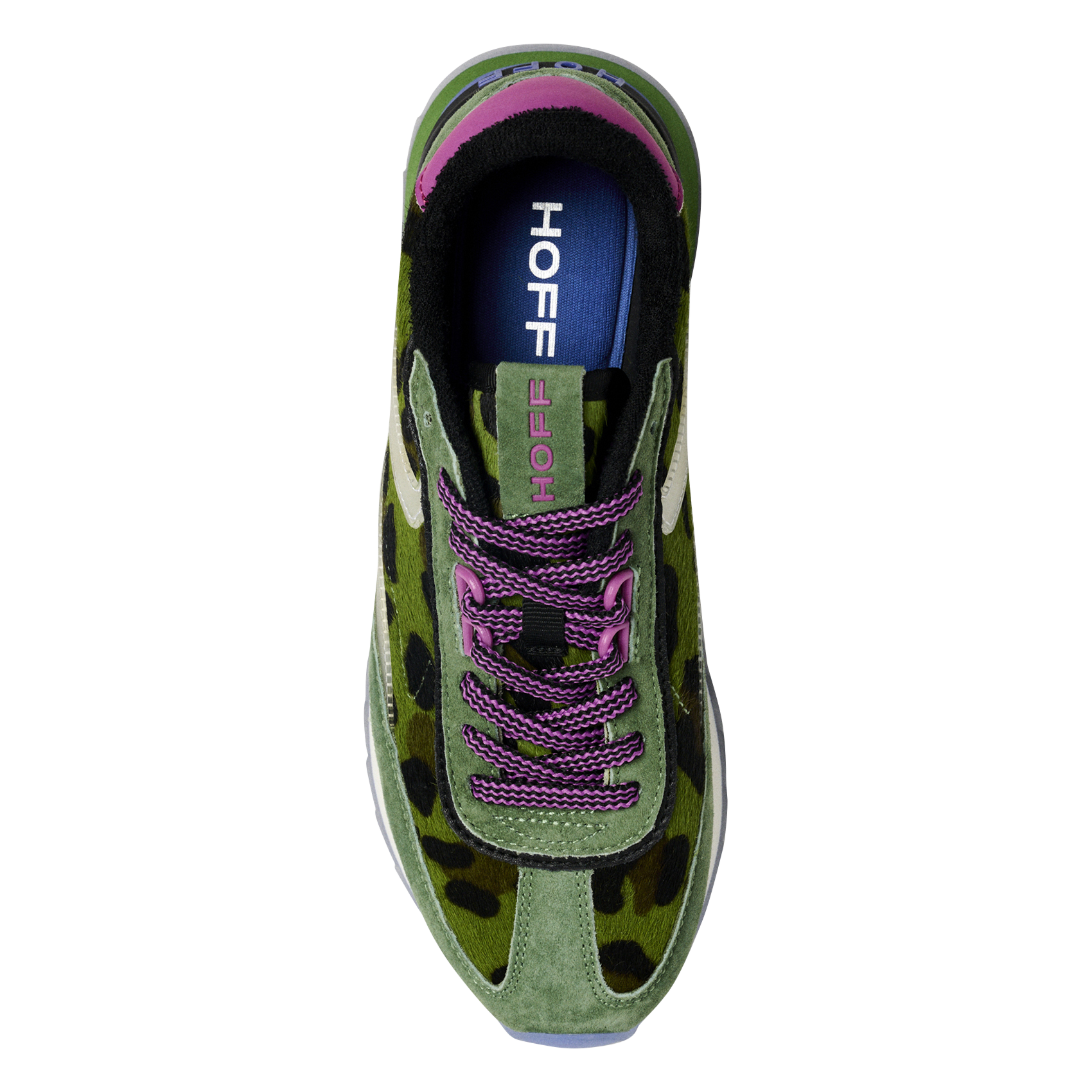 Low-top printed sneakers HOFF Green