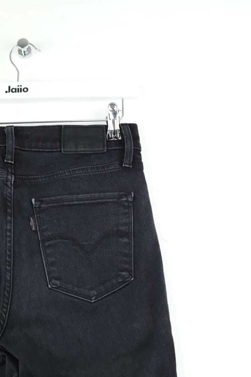 Cotton skinny jeans LEVI'S - Seconde main Black