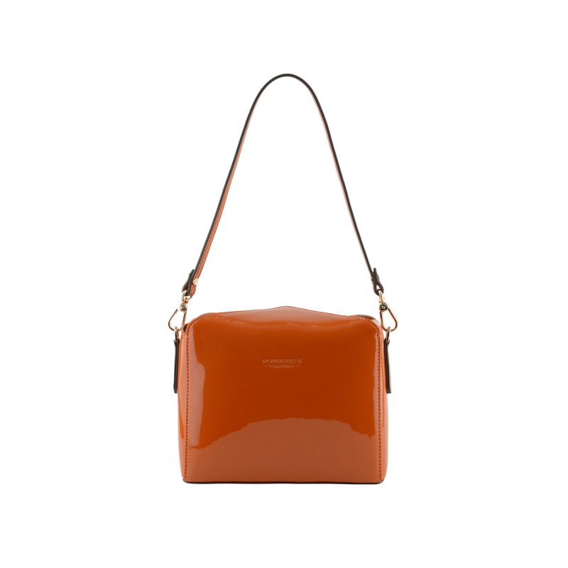 Shoulder bag - synthetic and leather POURCHET Golden