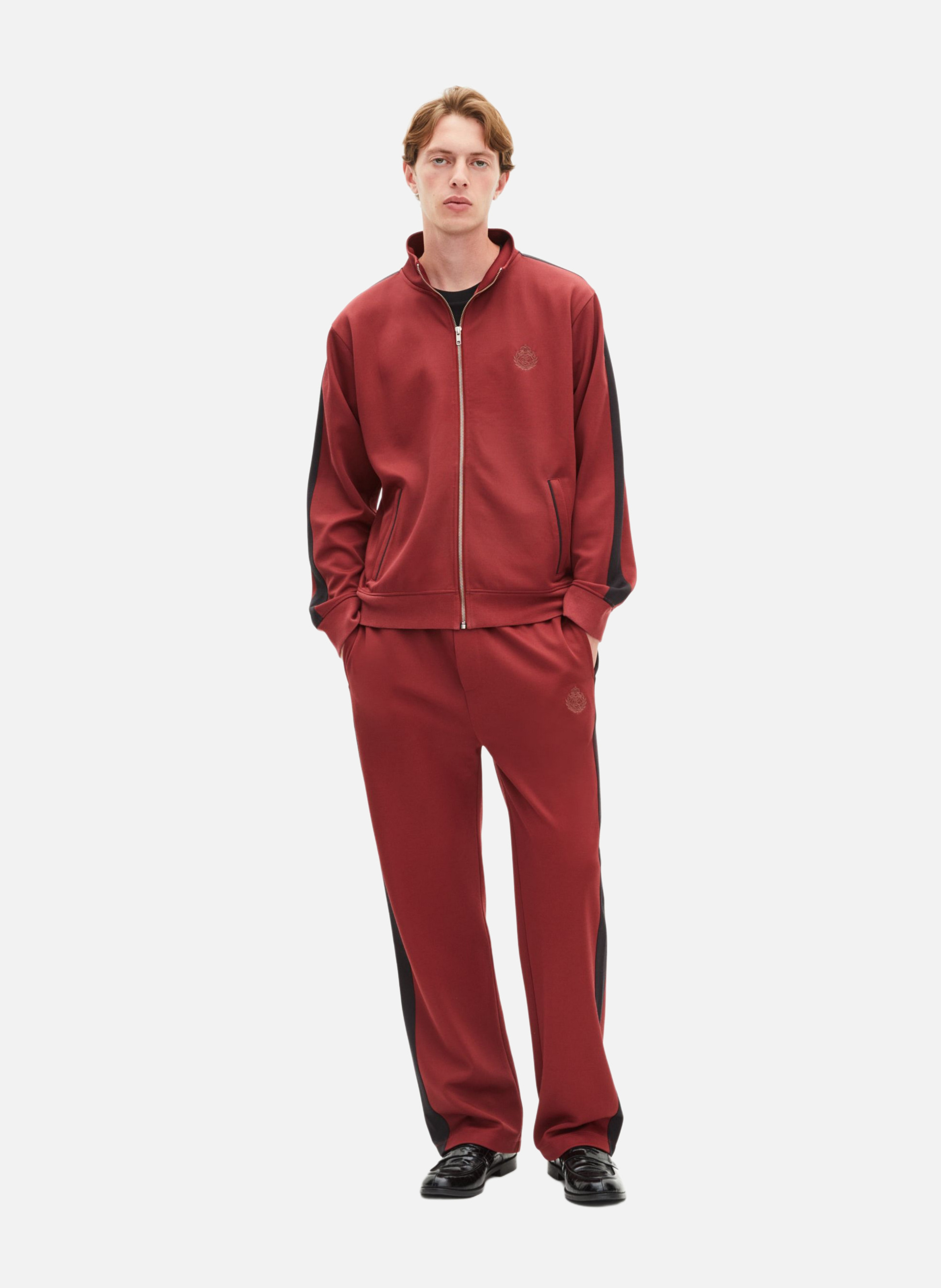 Zip-up sweatshirt THE KOOPLES Red