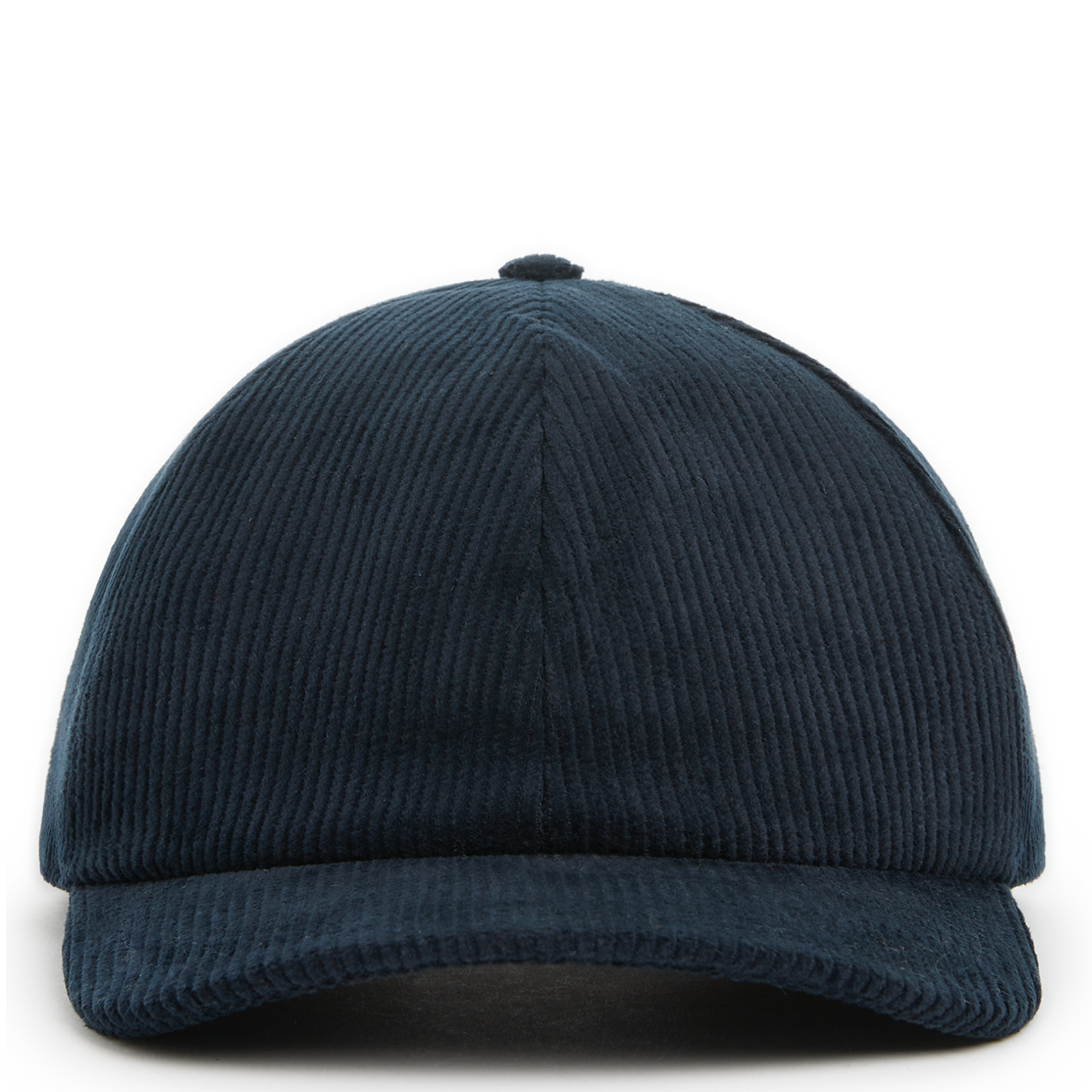 Casquette unie en velours côtelé SAISON 1865 Bleu