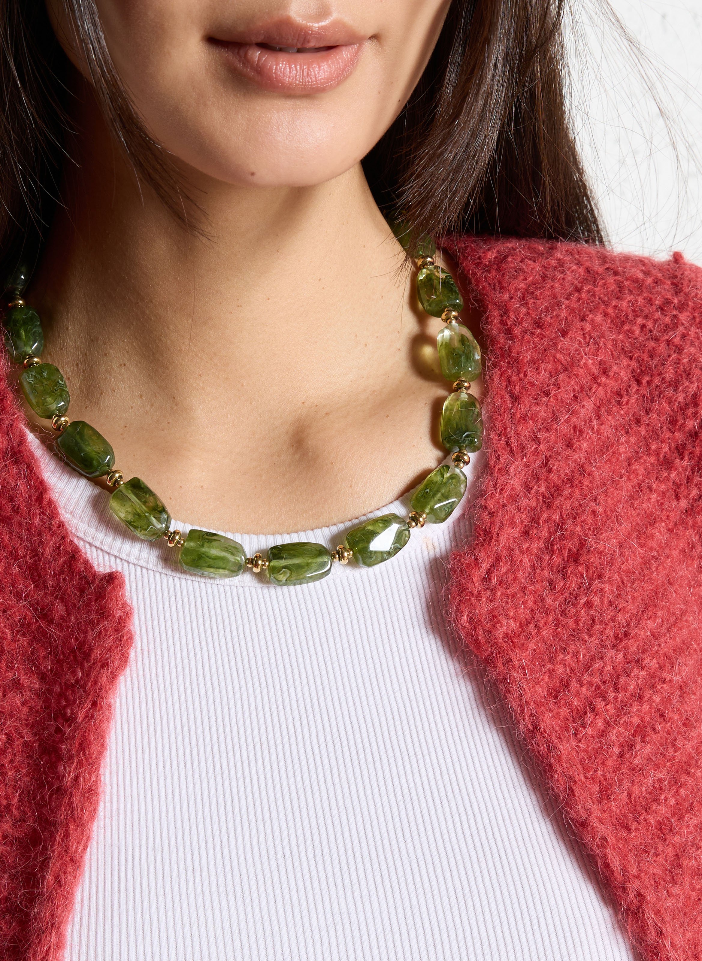 Collana di perle I CODE Verde