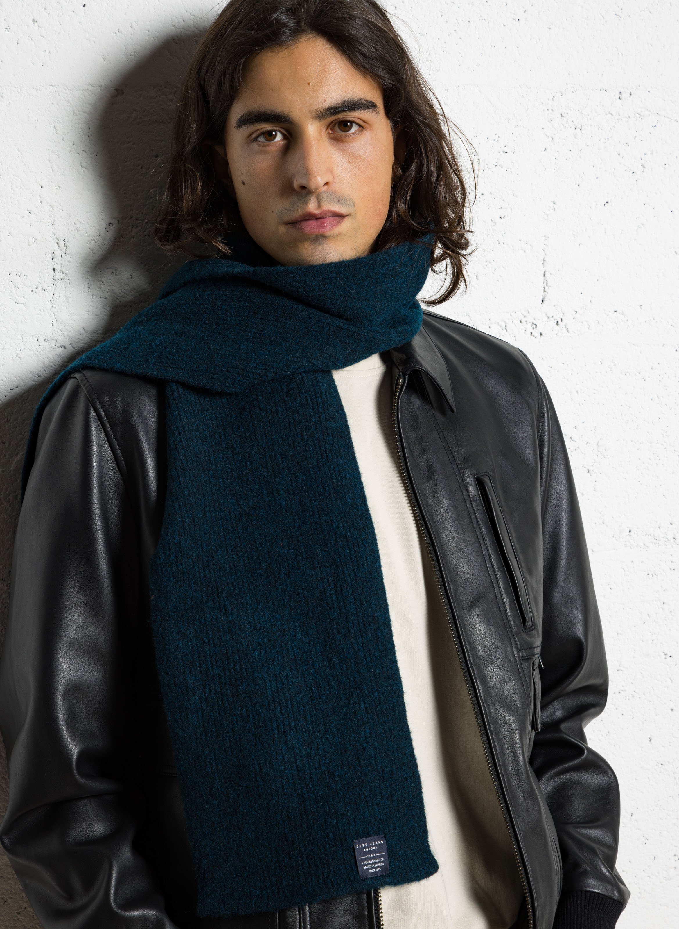 Knitted scarf PEPE JEANS