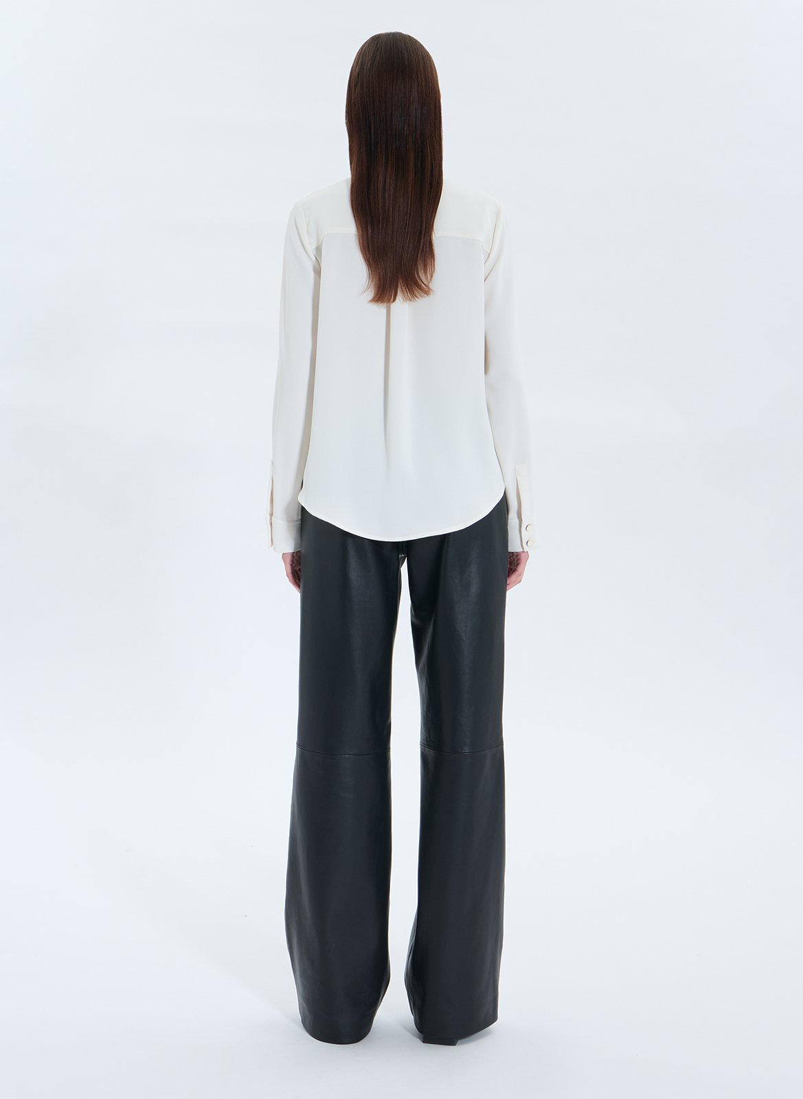 Chemise droite col classique ZAPA Blanc