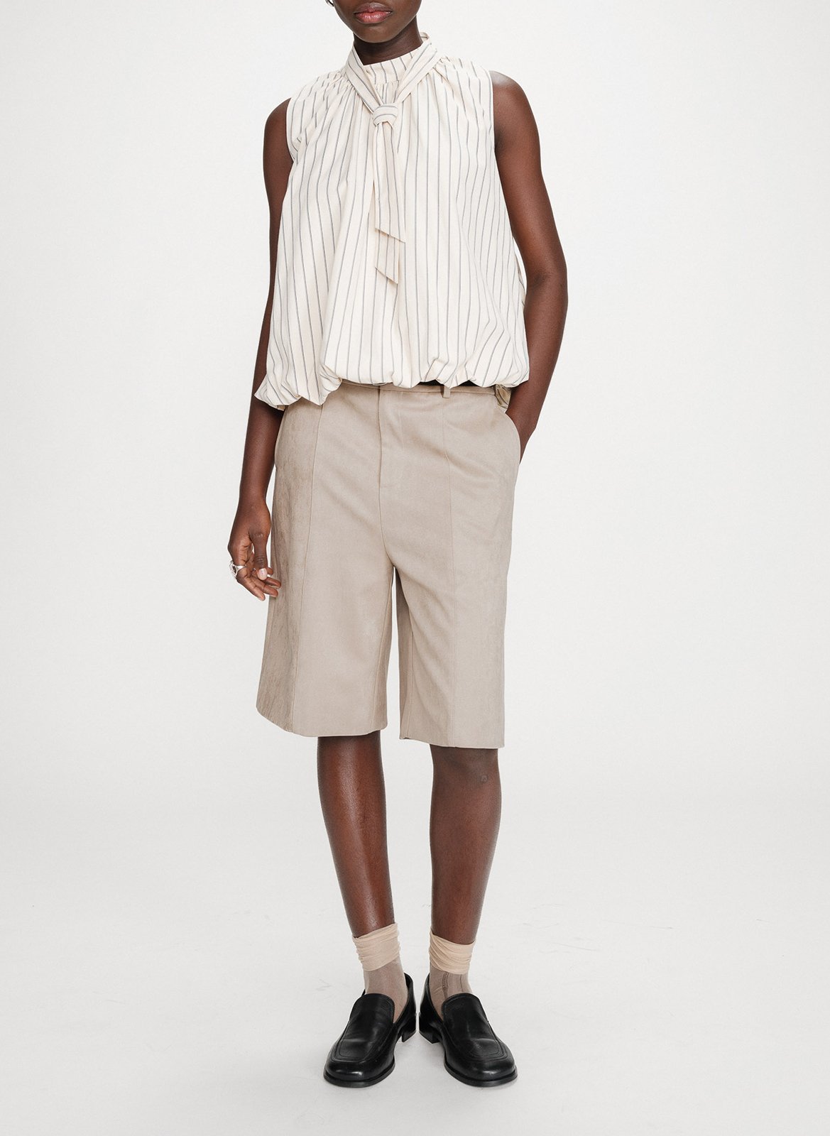 Top à rayures GRACE ET MILA Jaune