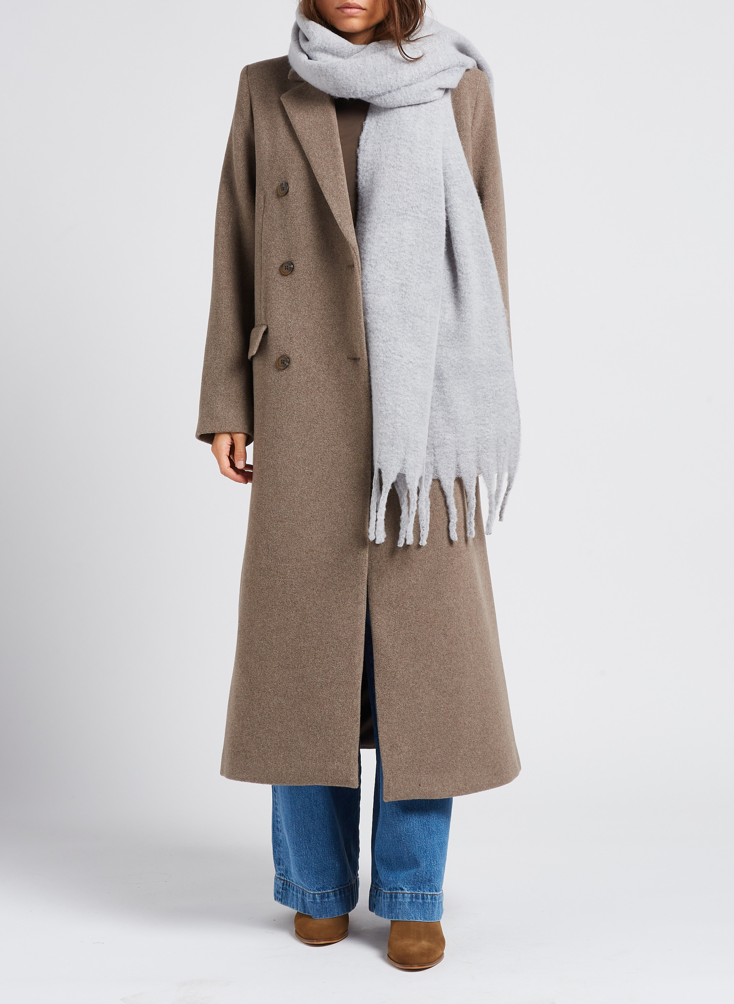 Bufanda con flecos AMERICAN VINTAGE