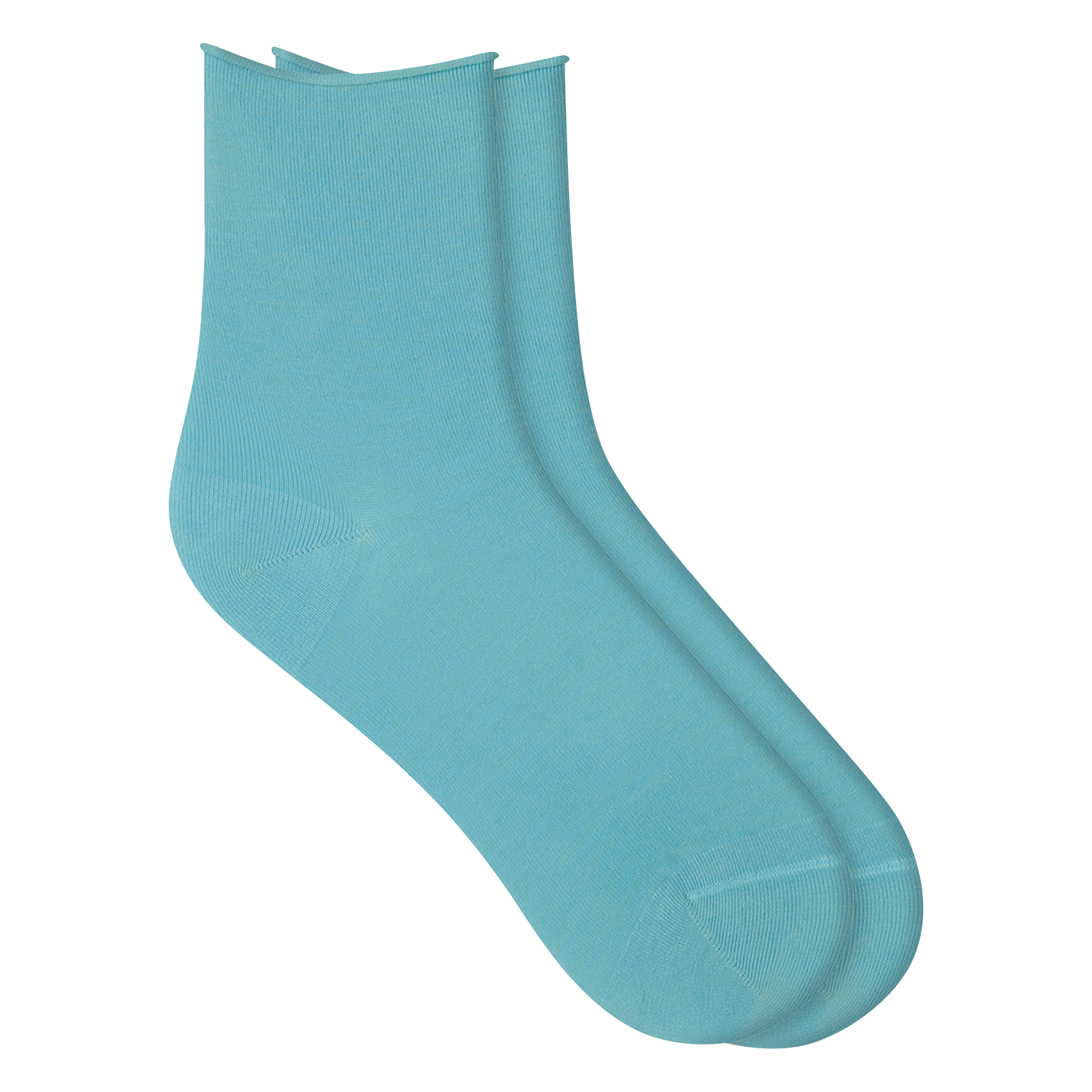 Cotton-blend raised-nap socks BLEUFORET