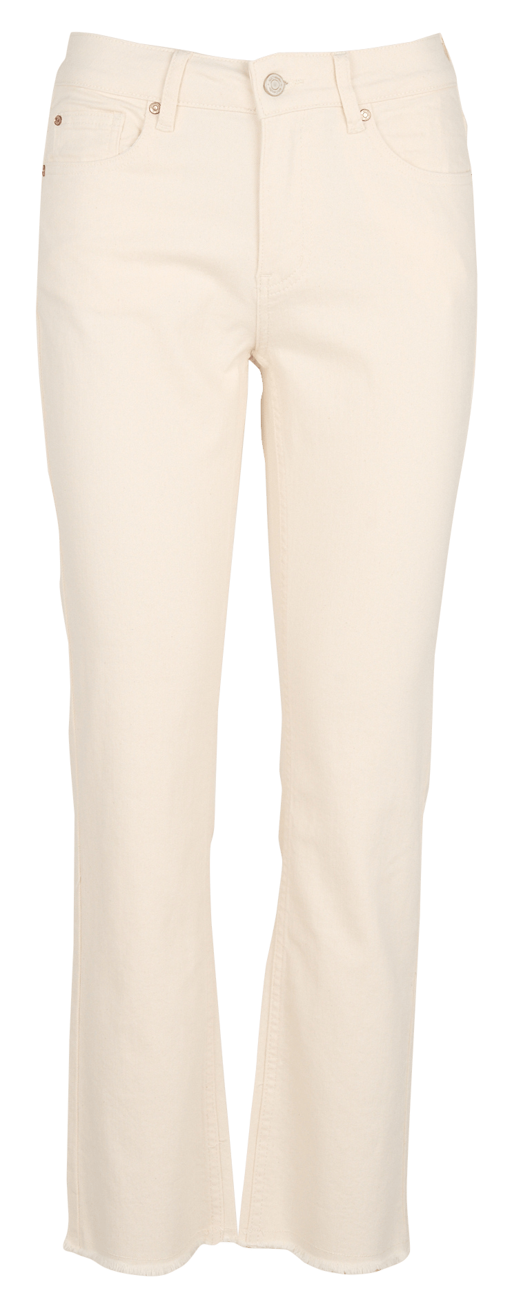 Gerade geschnittene Jeans aus Baumwoll-Mix MKT Beige