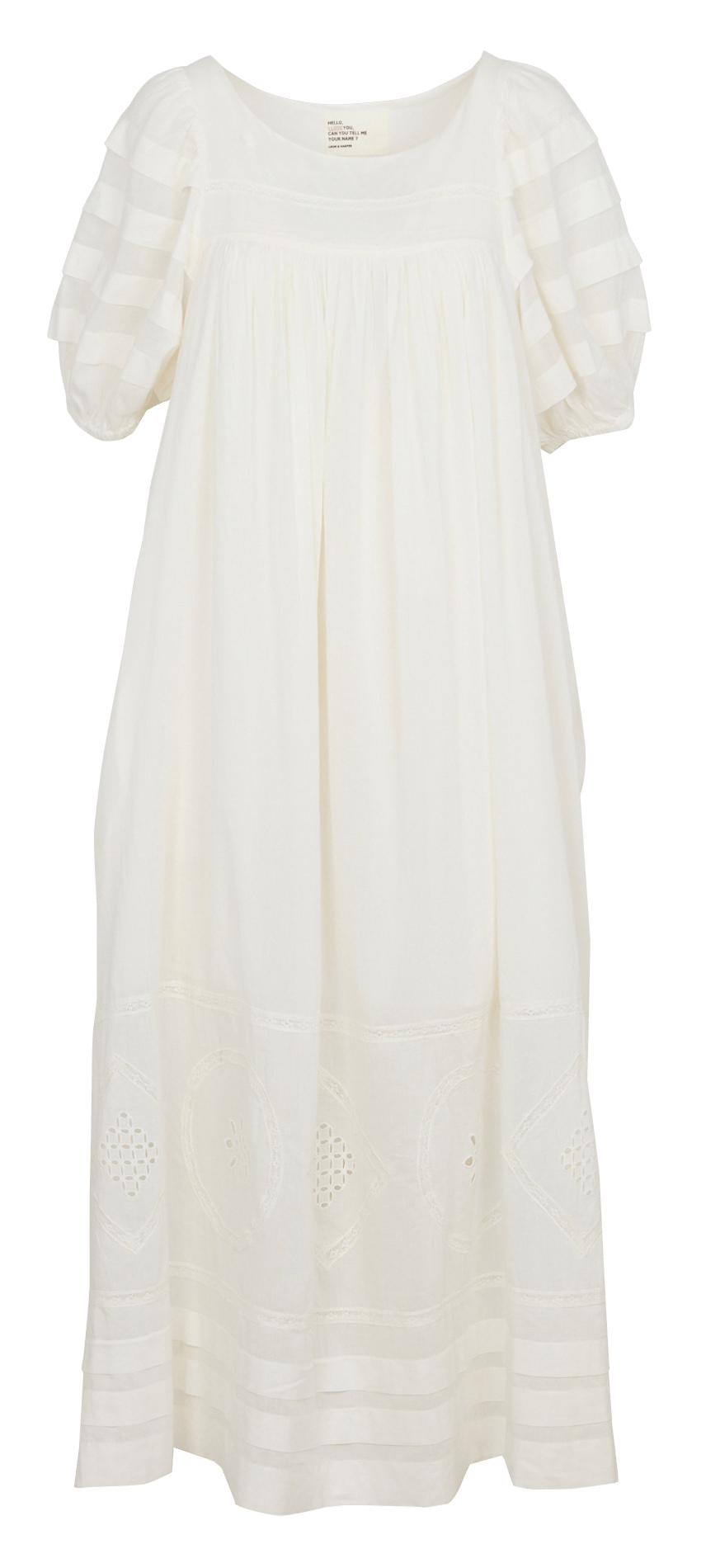 Weites Maxikleid aus Bio-Baumwolle LEON & HARPER