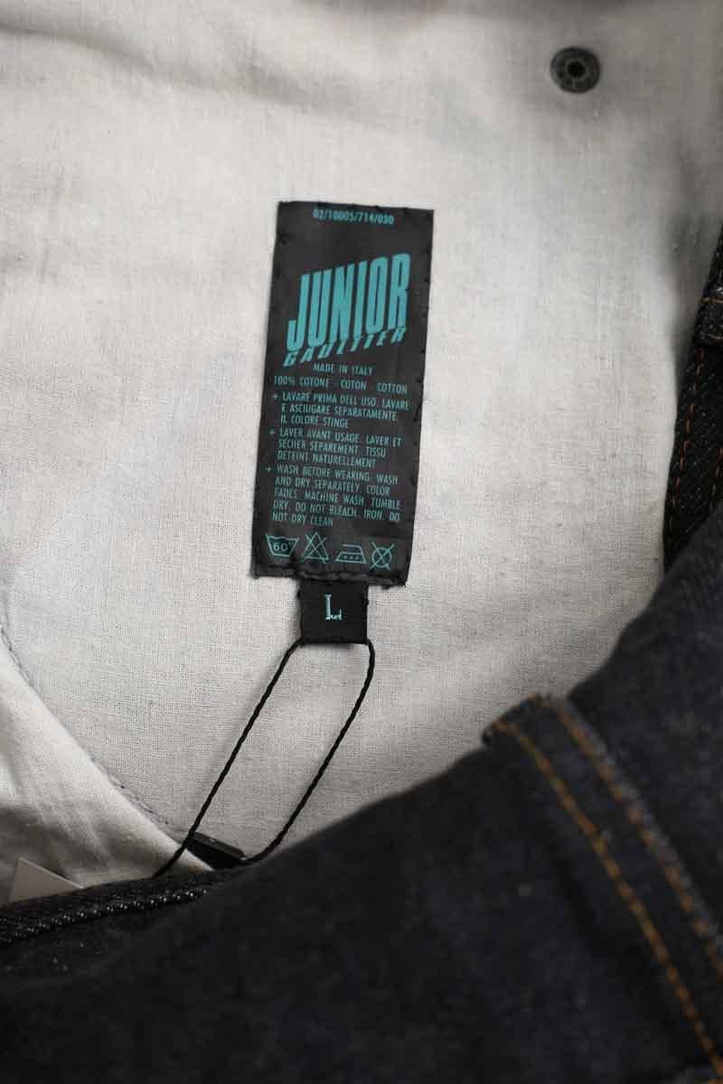 - Straight-leg jeans
- 5 pockets
- Straight cut
- Faded effect JEAN PAUL GAULTIER - SECONDE MAIN Black