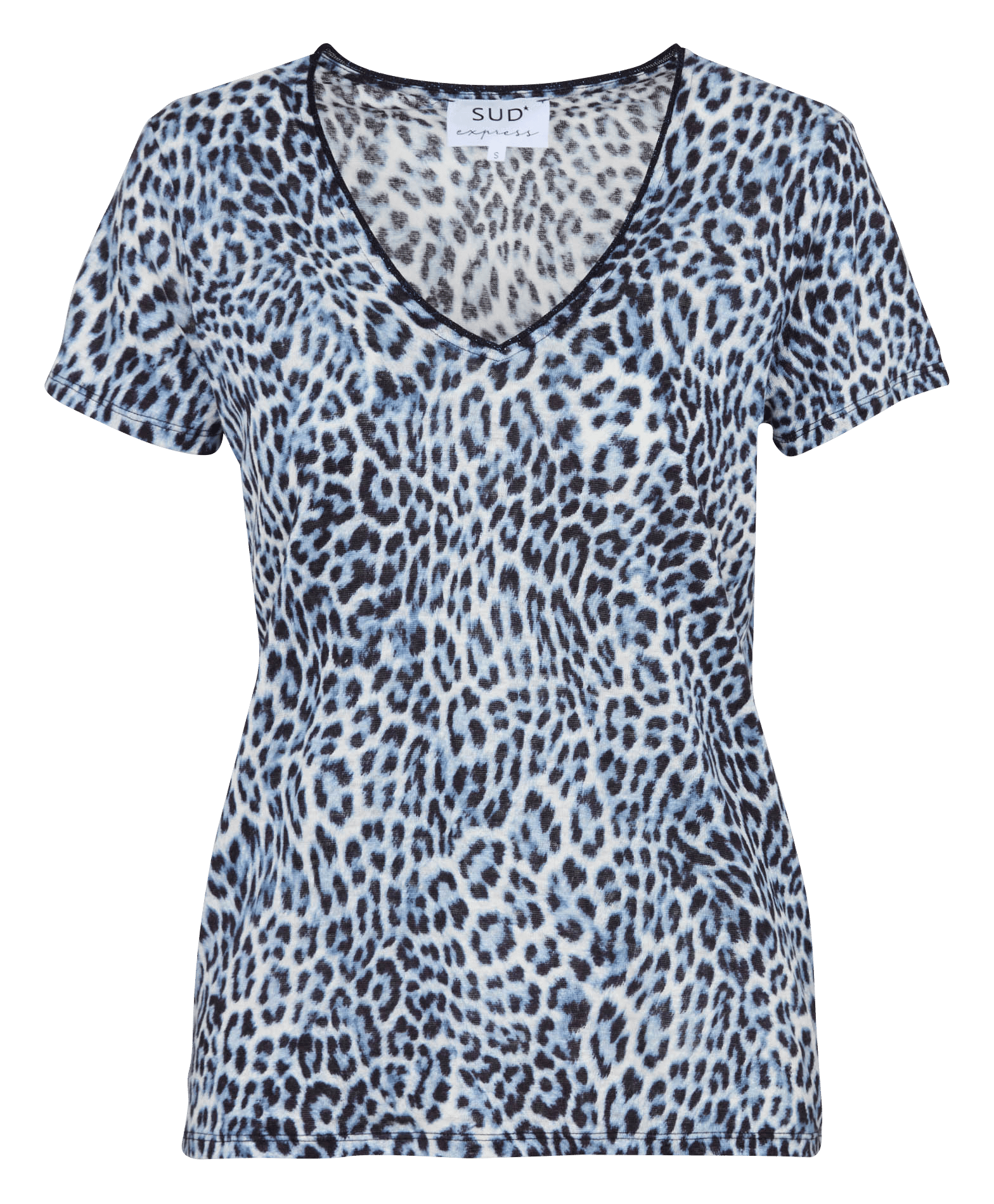 Tee-shirt droit en lin SUD EXPRESS