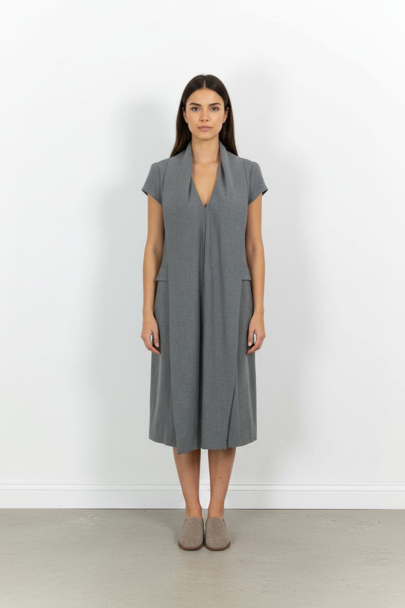 Long dress LIU JO - SECONDE MAIN Grey