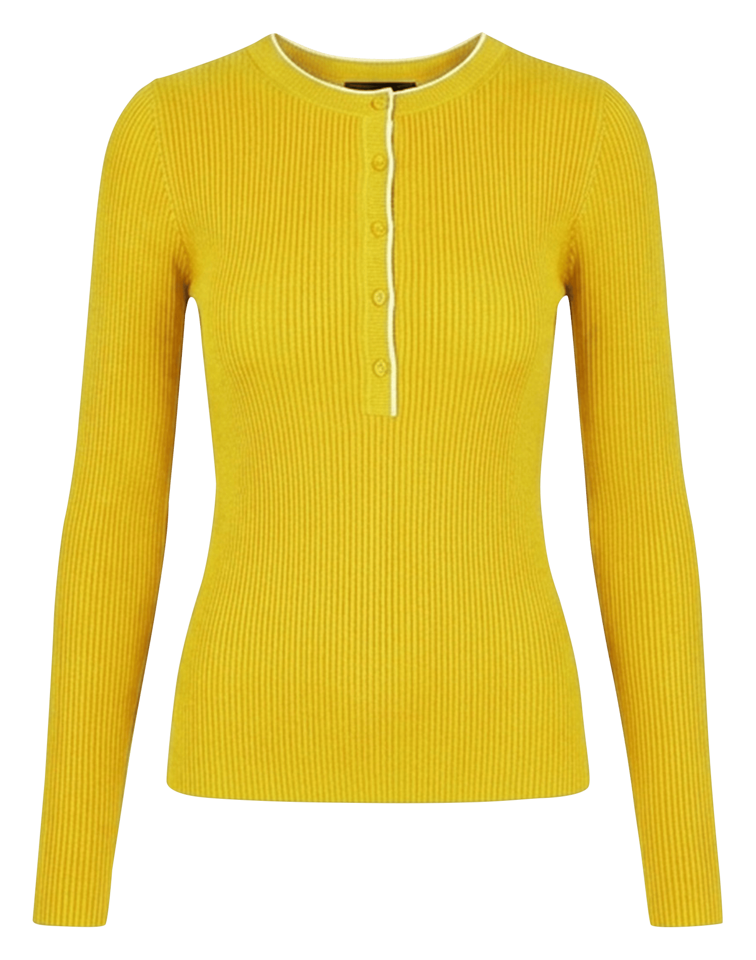 Figurbetonter Strickpullover mit Rundhalsausschnitt TARA JARMON