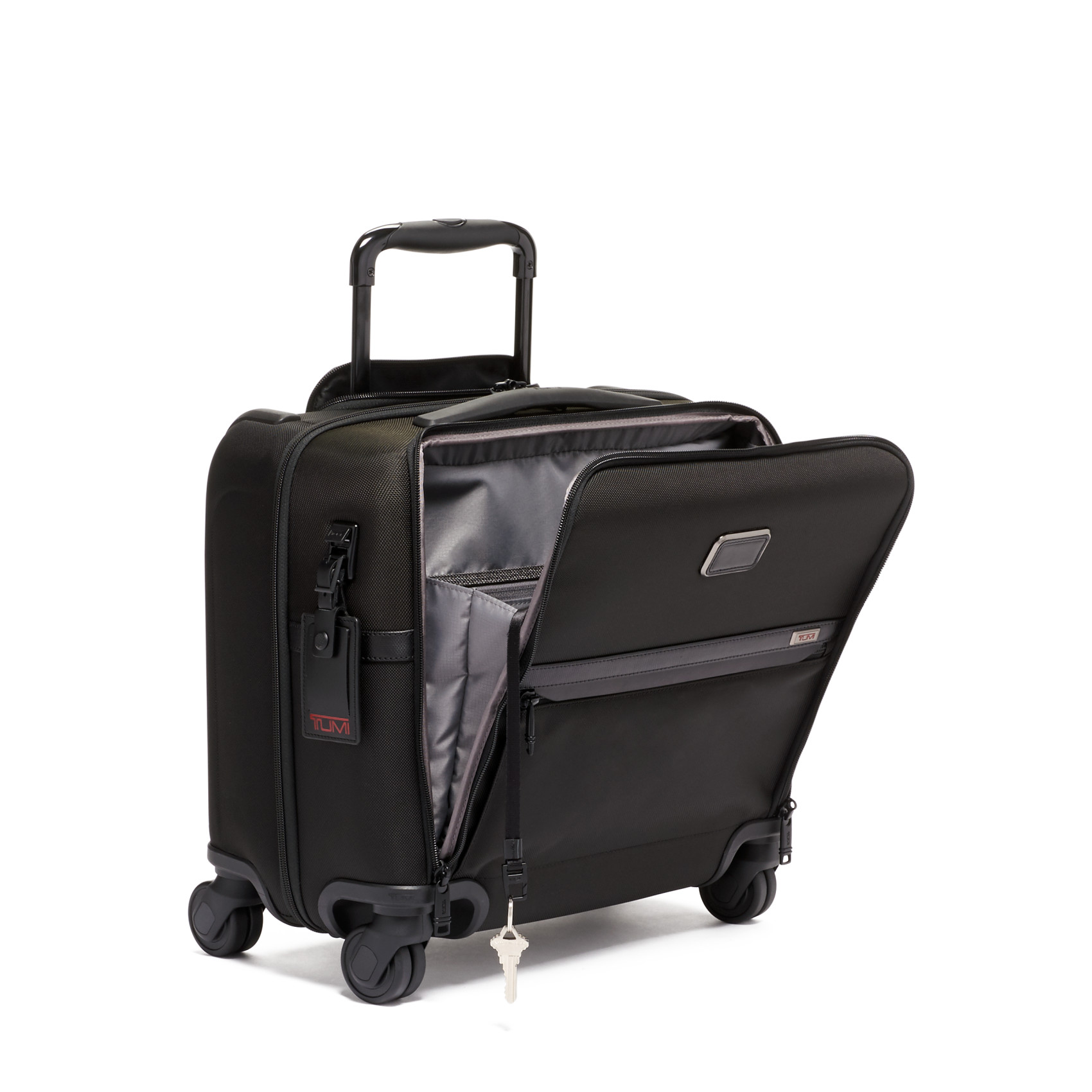 Tumi Alpha 4-Wheel Carry-On Suitcase Size S TUMI Black
