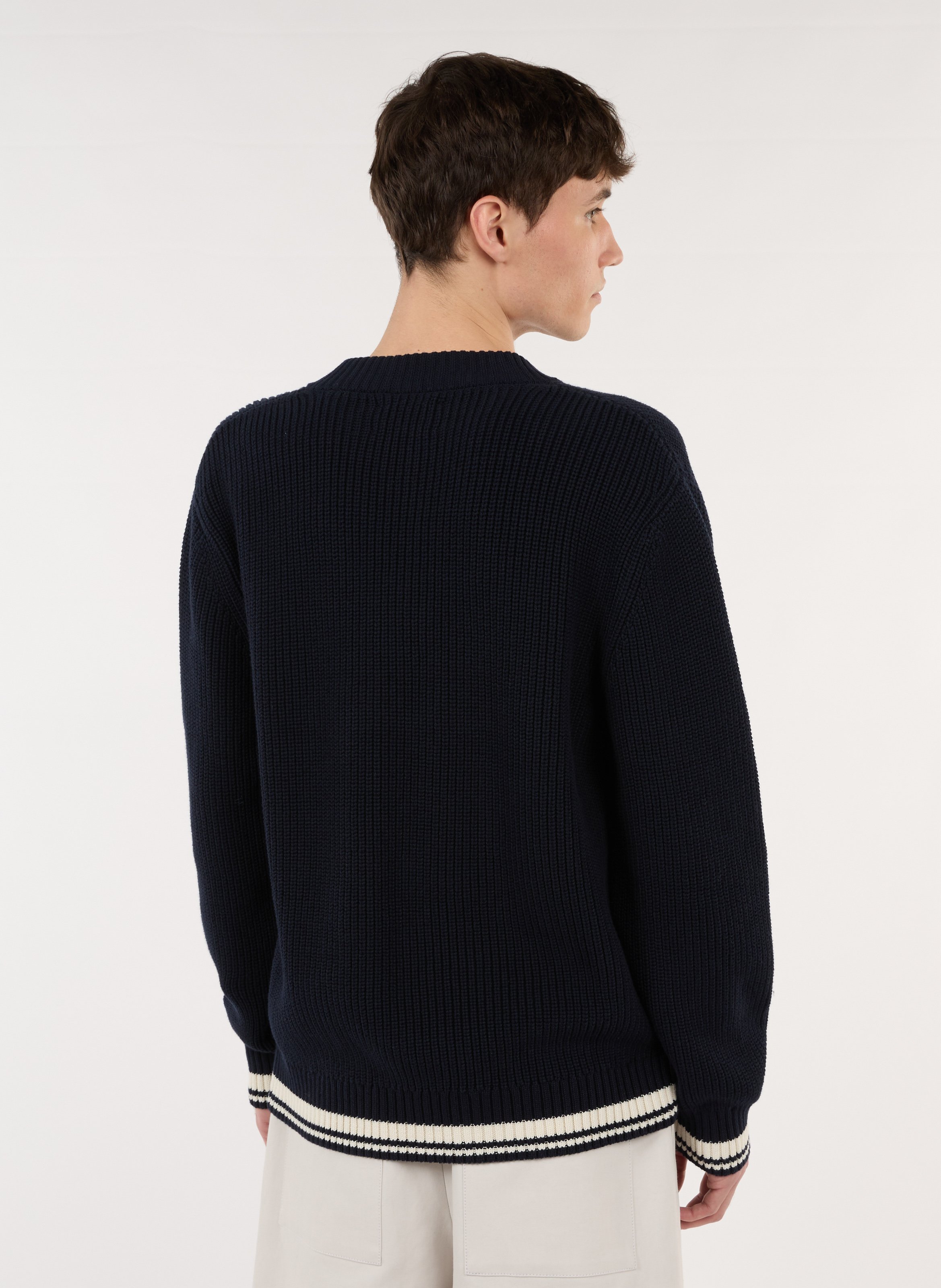 Baumwollpullover SAISON 1865 Blau