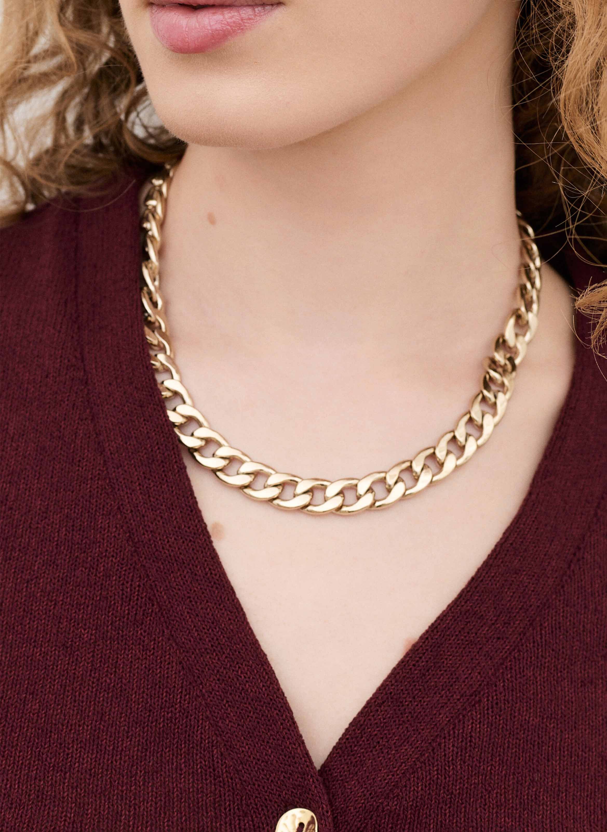 Top mit V-Ausschnitt | Violett CAROLL Damen