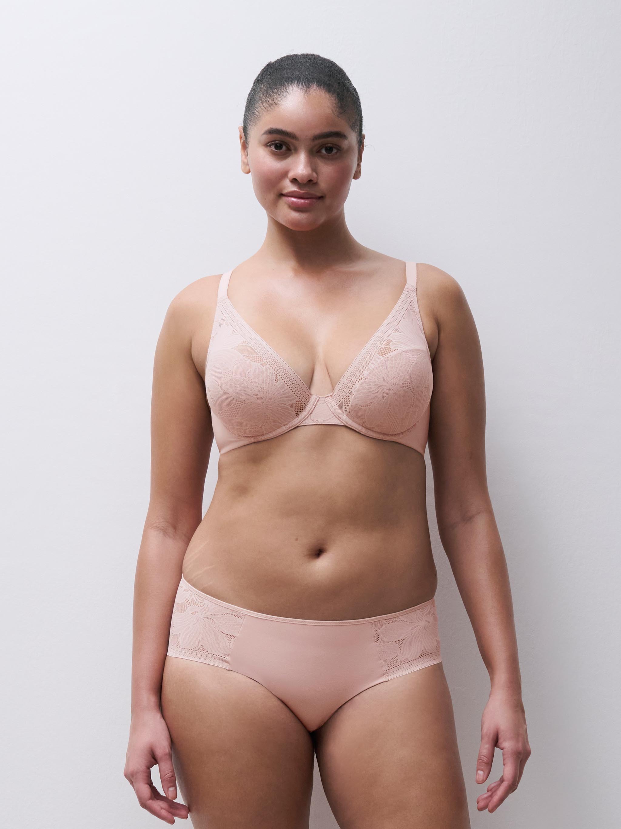 Shorty en dentelle CHANTELLE Rose