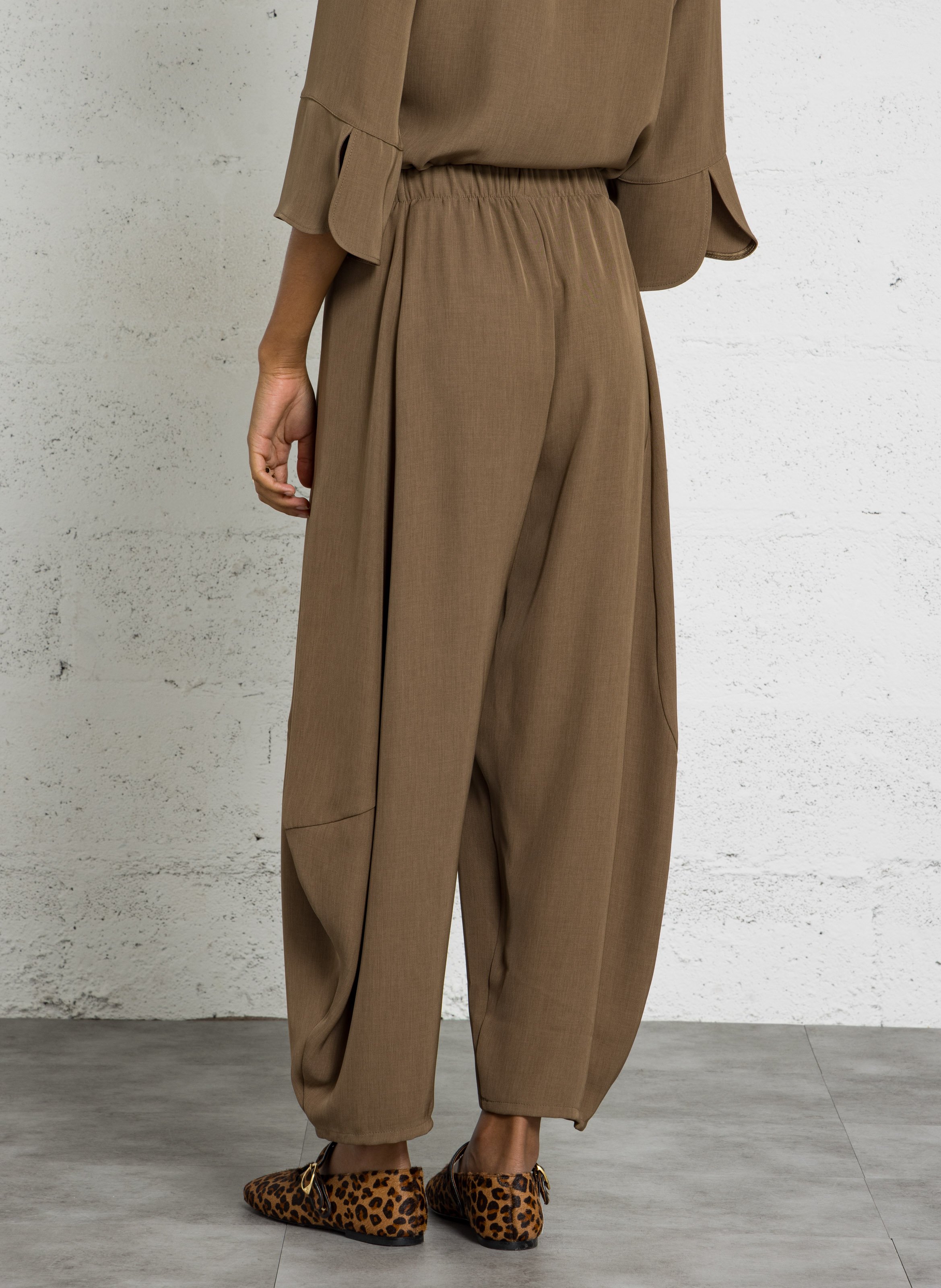 Ballonbroek met elastische taille IMPERIAL Bruin