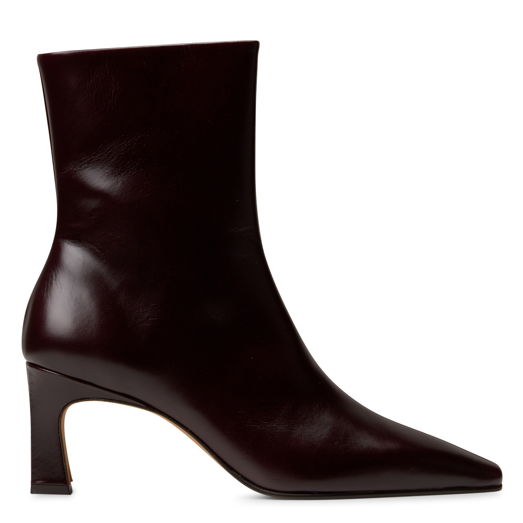 Zip-up leather mid-calf boots BOBBIES
