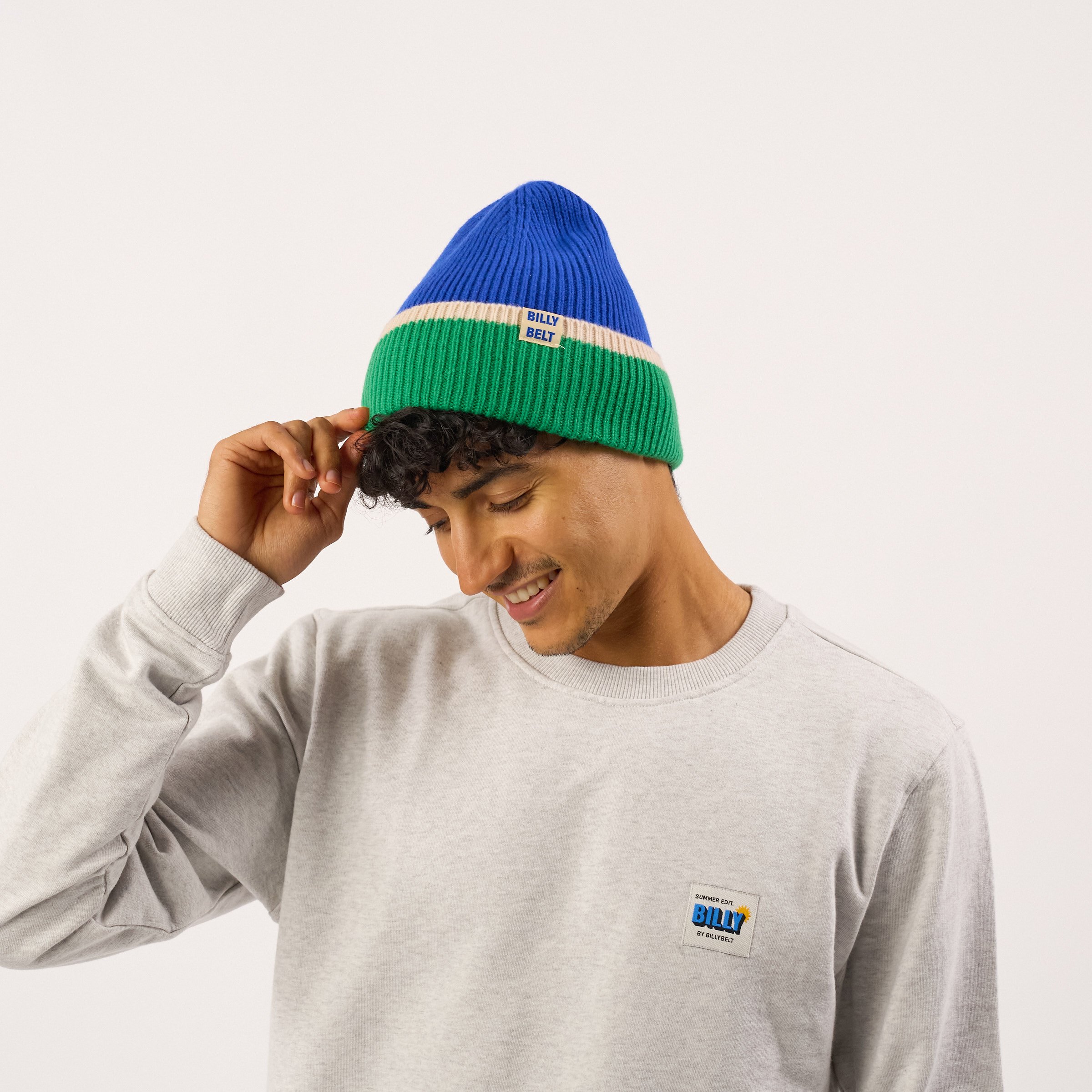 Wool hat BILLYBELT Blue