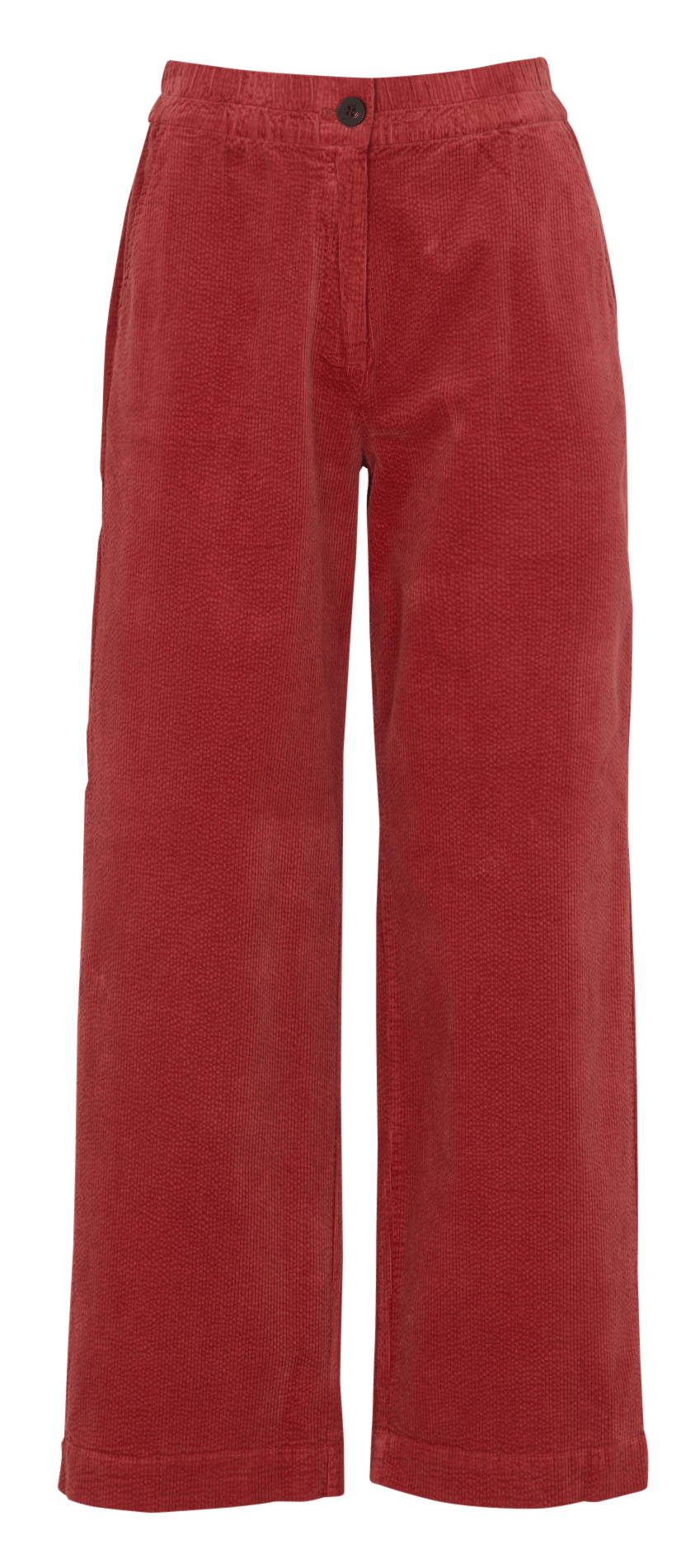 Pantalon large velours côtelé en coton mélangé NICE THINGS