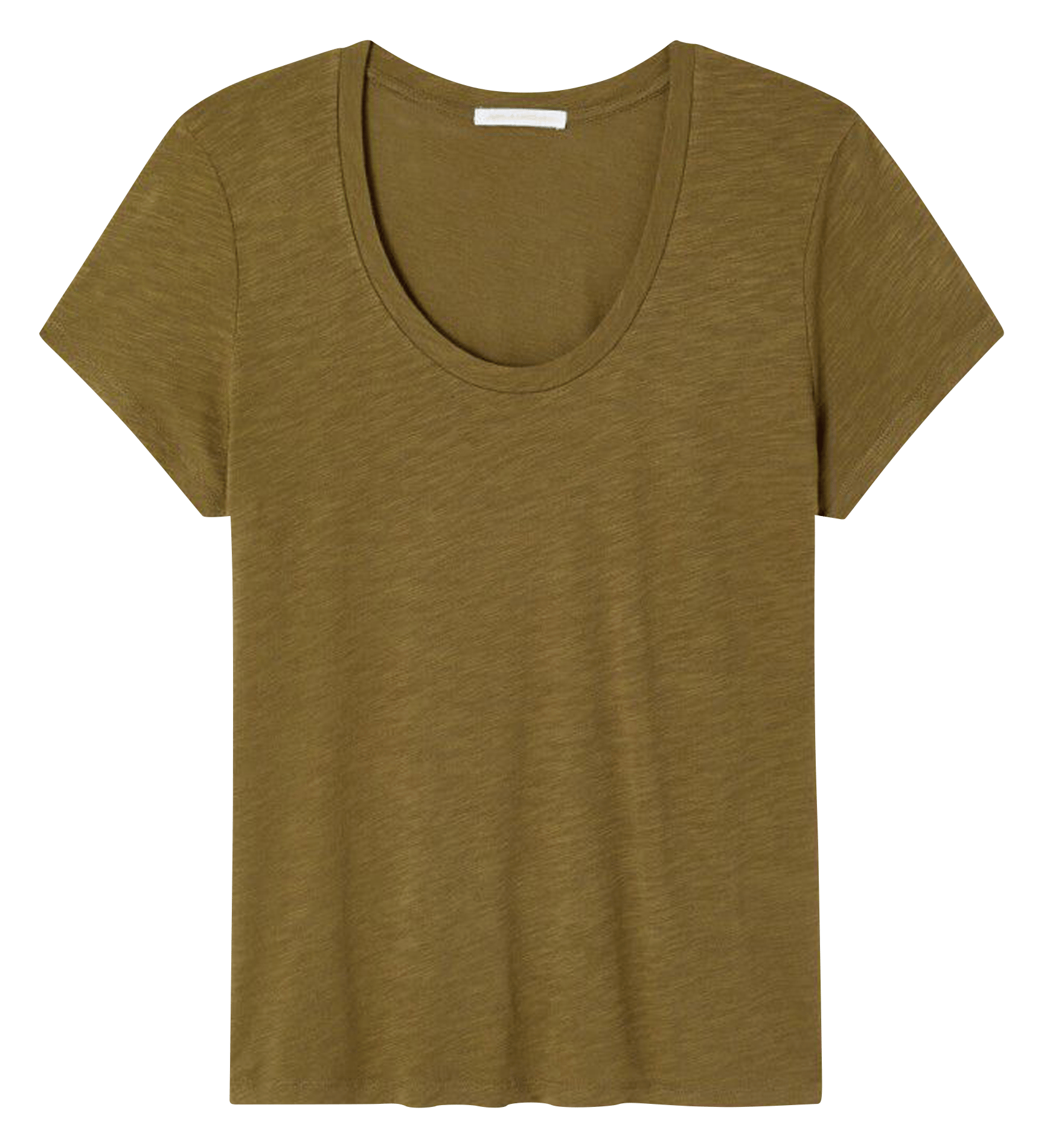 Tee-shirt col rond en coton mélangé AMERICAN VINTAGE