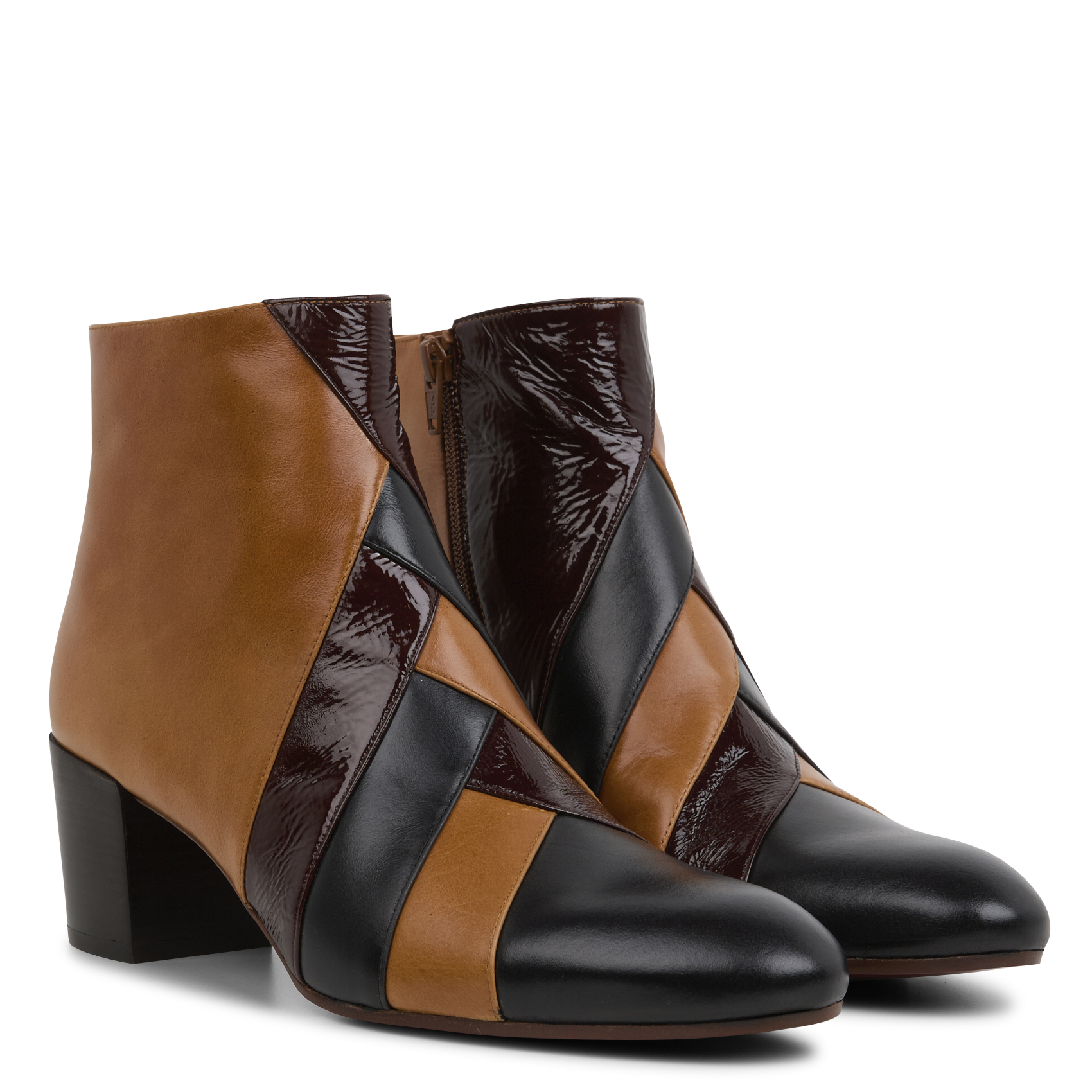 Bottines en cuir CHIE MIHARA Multicolore