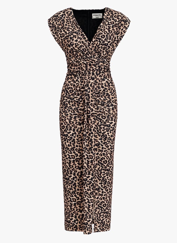 Lange jurk v hals hotsell