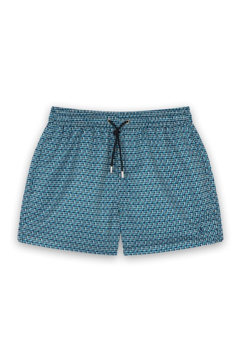 Printed swim shorts with elasticated waistband APNEE