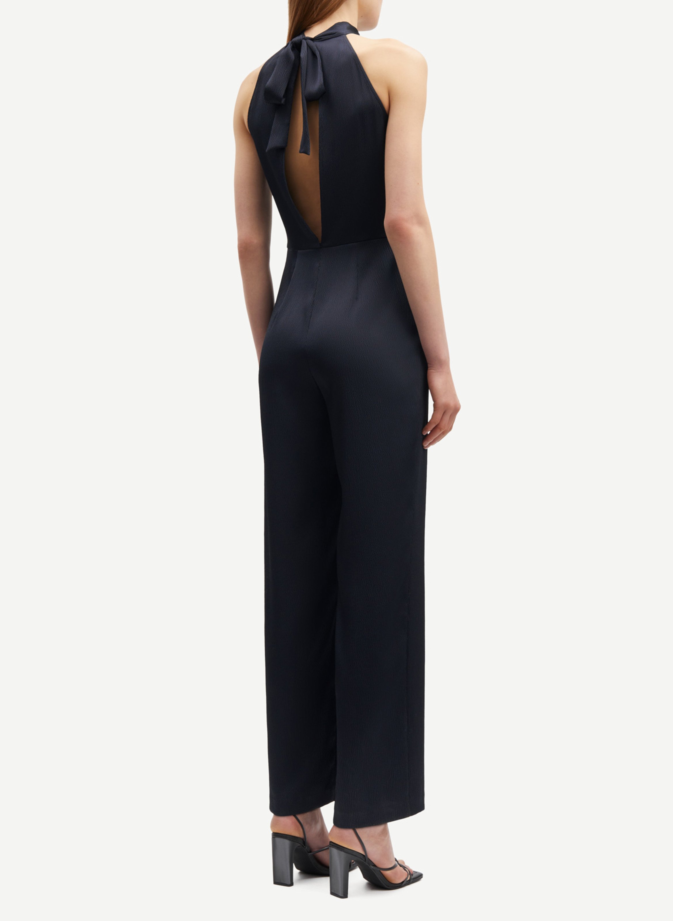 Combinaison satinée SAMSOE SAMSOE Bleu