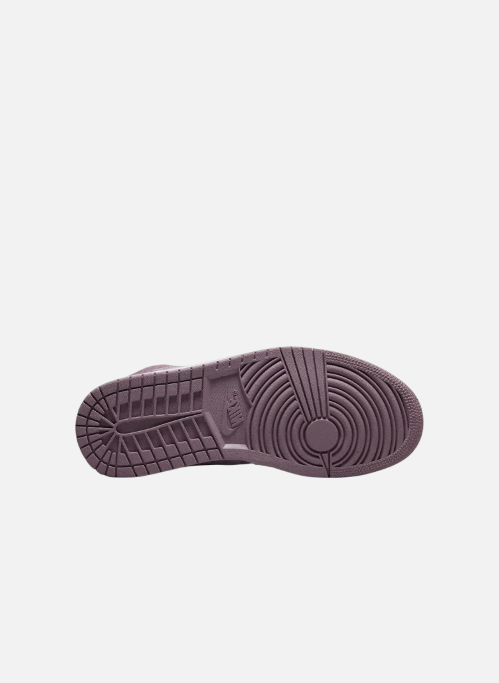 High-top leather sneakers Jordan Purple