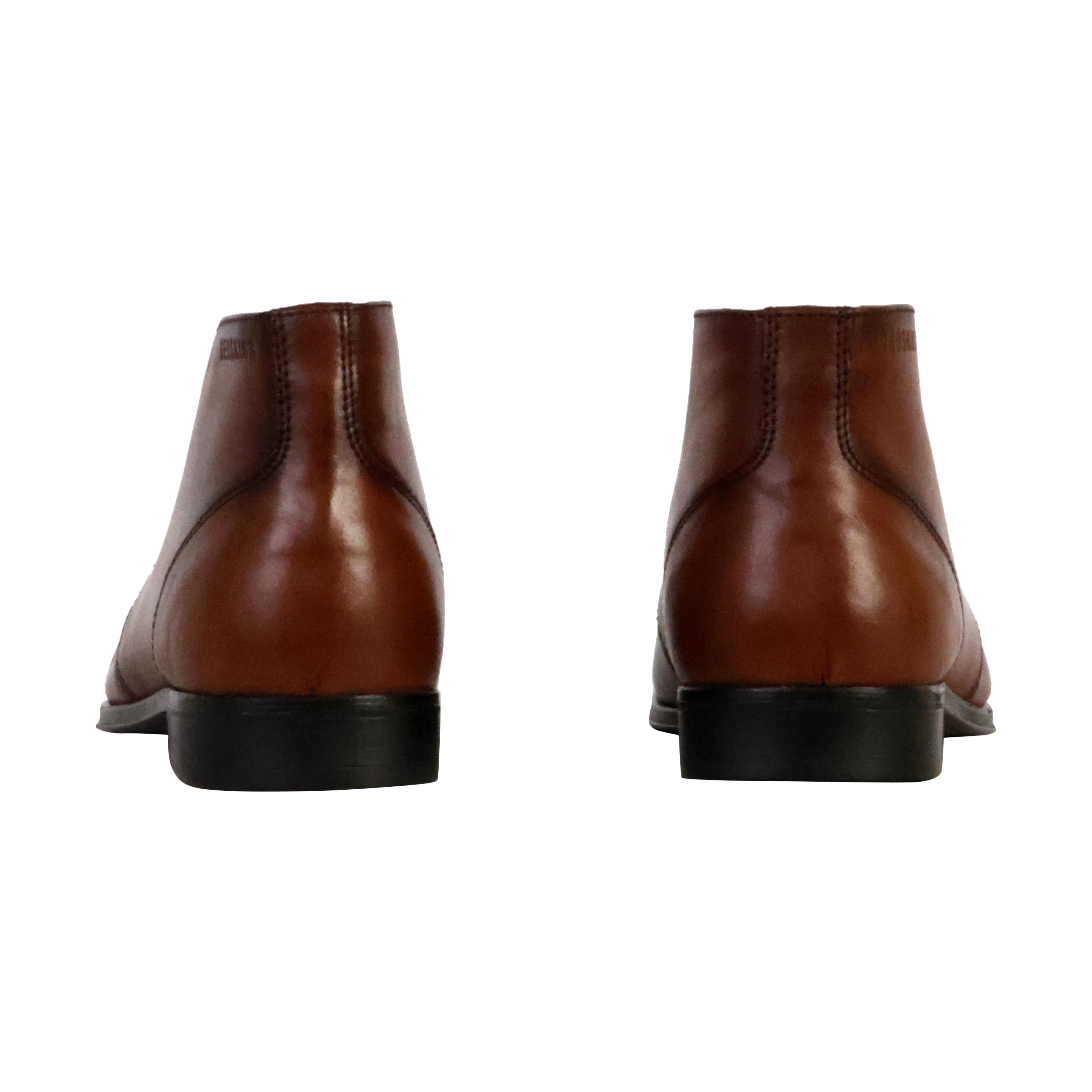 Leather ankle boot REDSKINS Brown