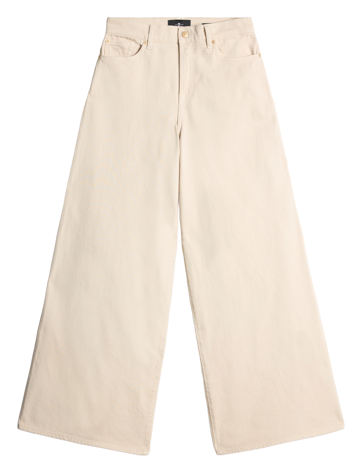 Gekleurde straight-fit jeans met 5 zakken 7 FOR ALL MANKIND Wit