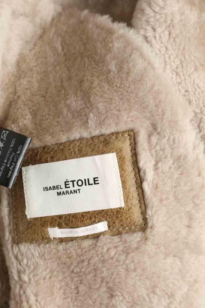 Bead-embroidered dress ISABEL MARANT ÉTOILE - SECONDE MAIN Brown