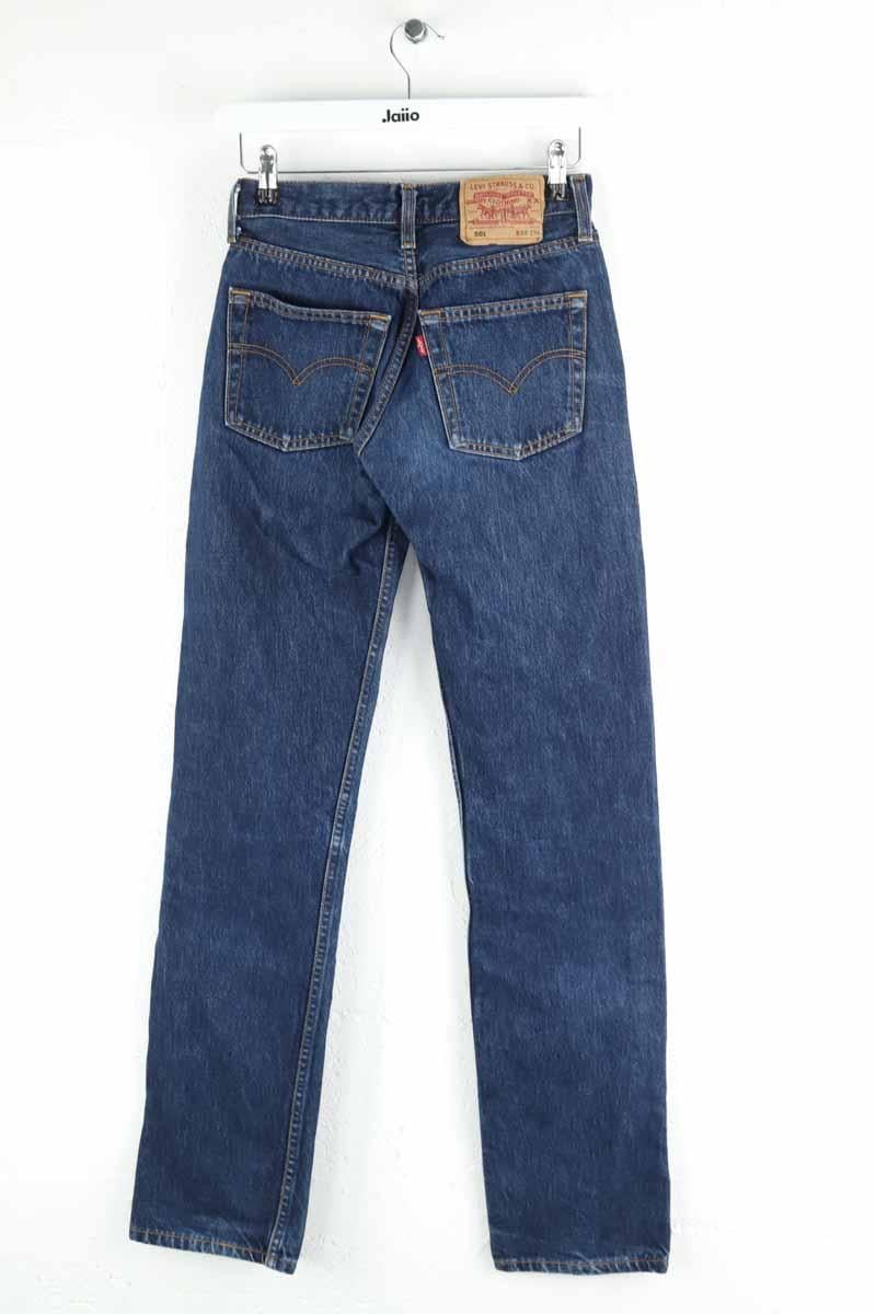 501? straight cotton jeans LEVI'S - Seconde main Blue
