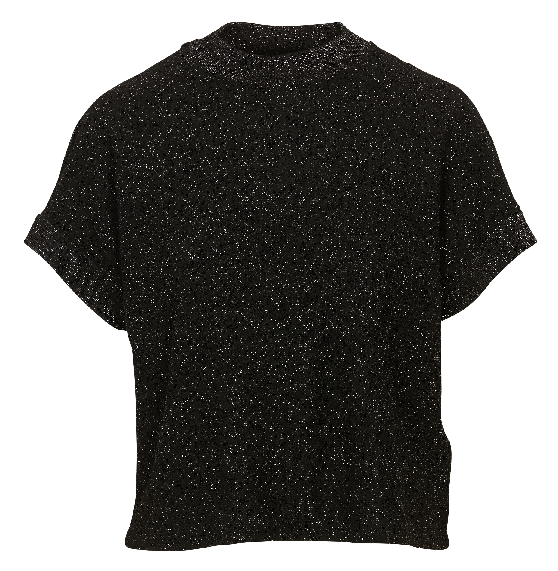 Knit crop top IKKS Black