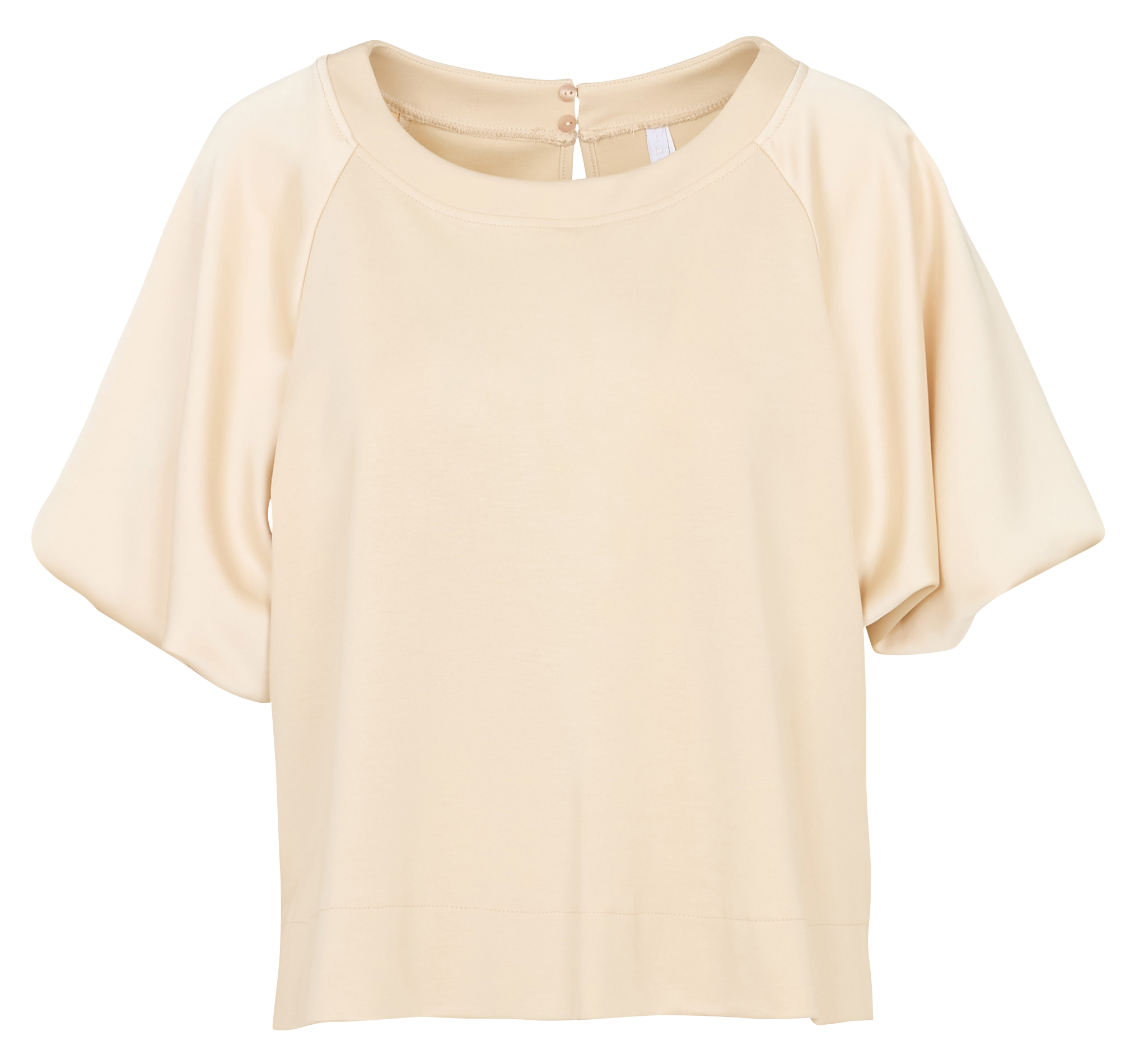 Loose-fit round-neck top IMPERIAL Beige