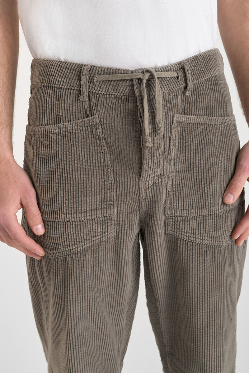 Loose, wide-leg pants LE TEMPS DES CERISES Grey