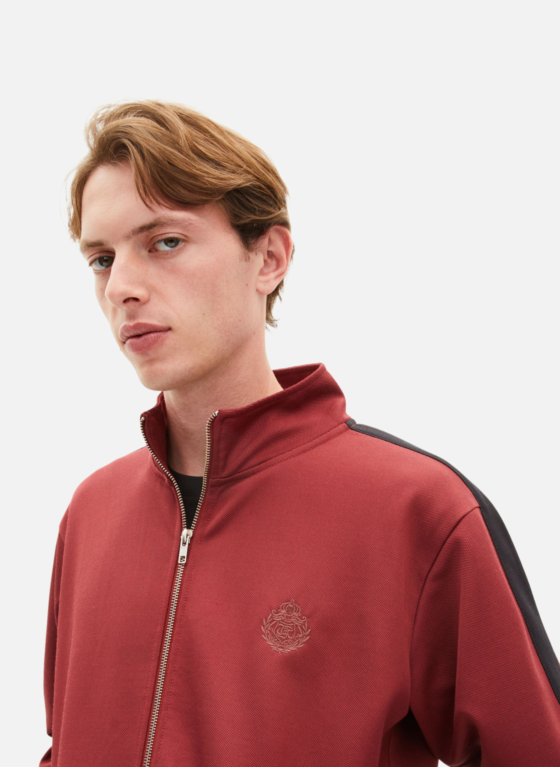 Zip-up sweatshirt THE KOOPLES Red