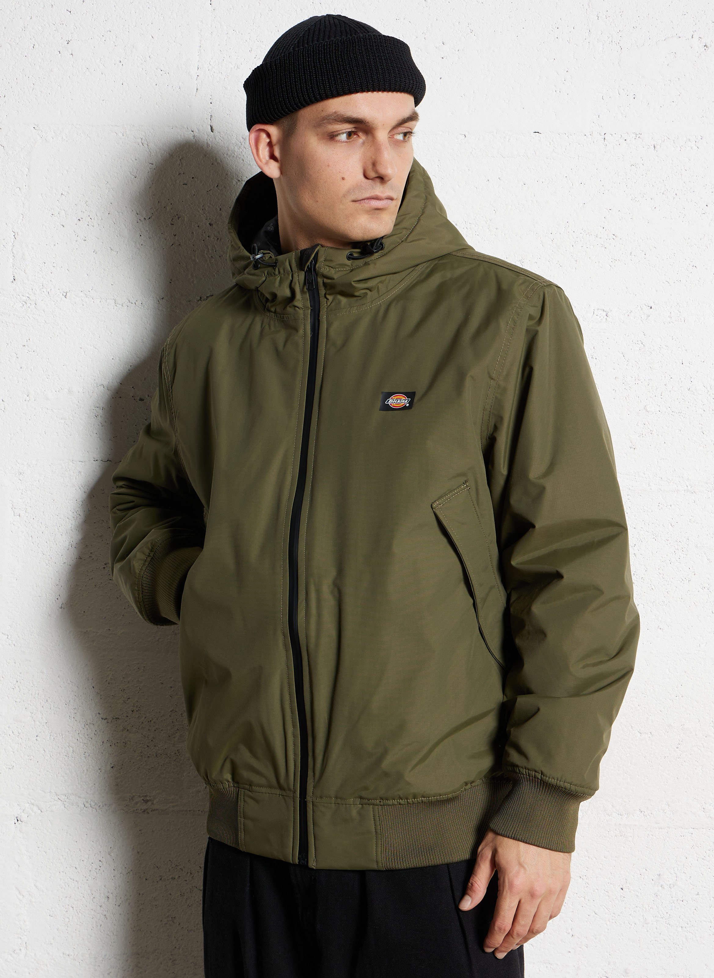 Jasje met opstaande kraag DICKIES Kaki