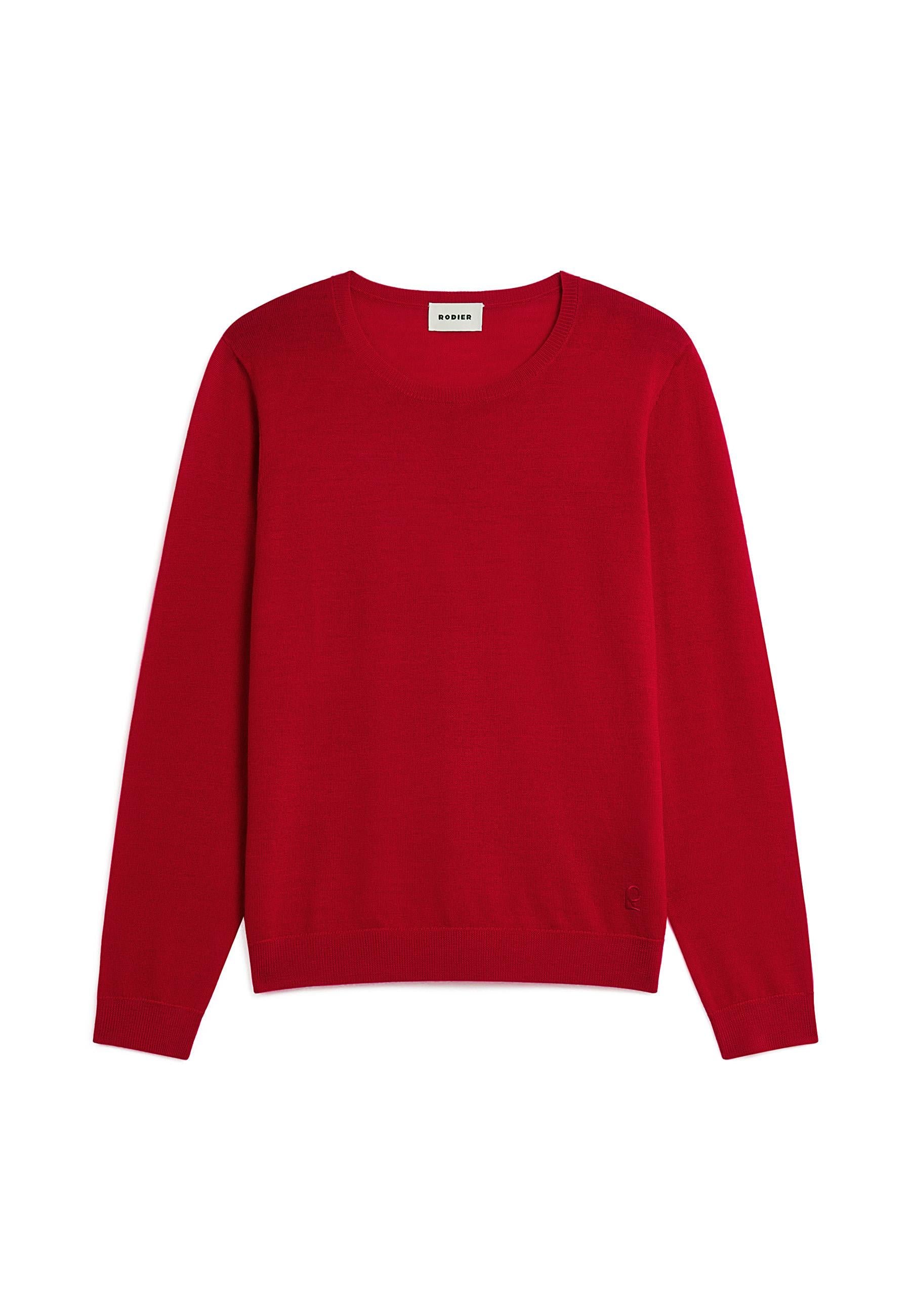 Merino wool sweater RODIER Red