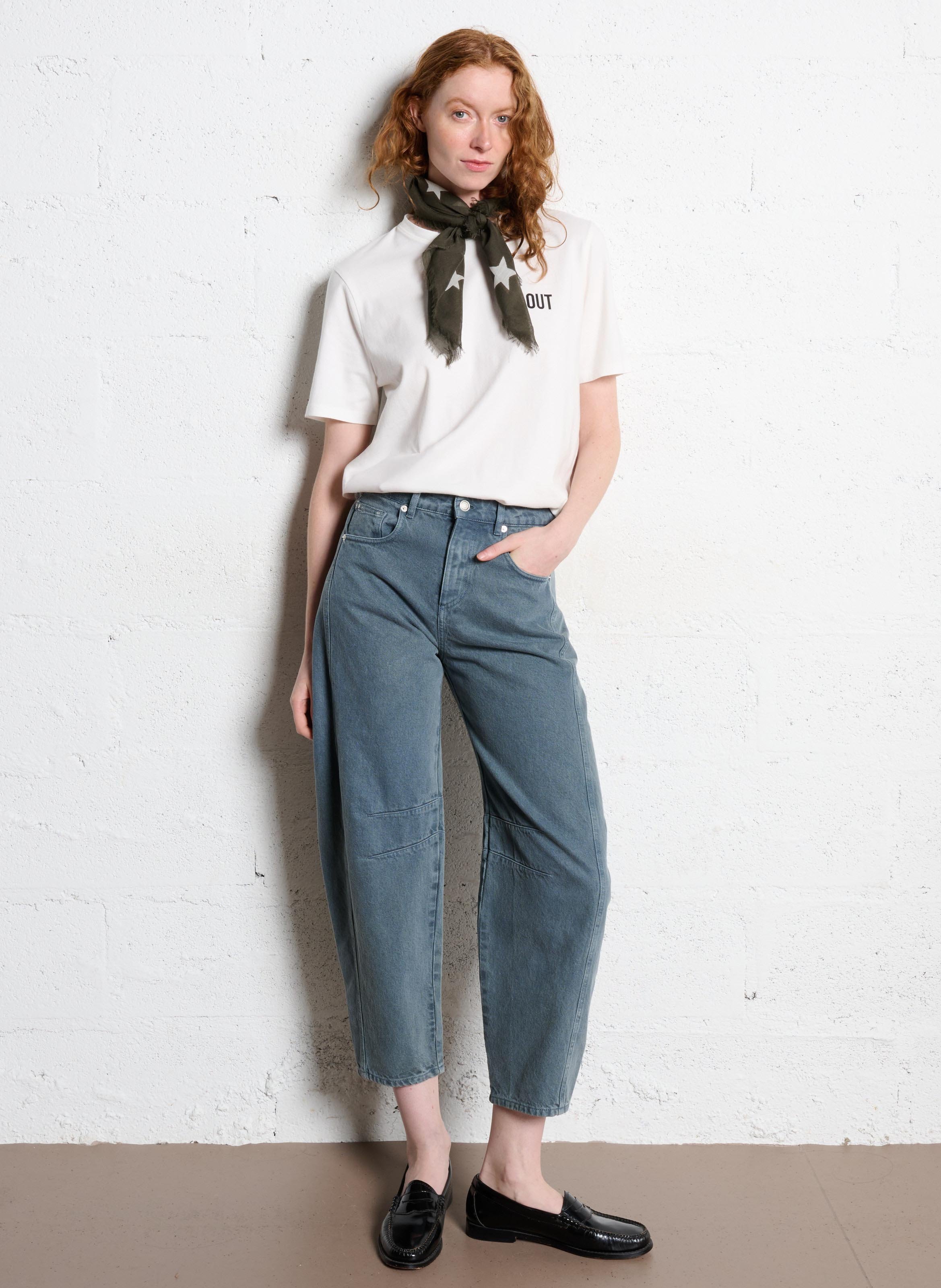 High-rise jeans Blue