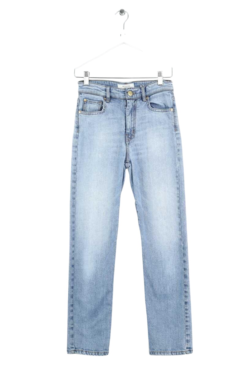 - Straight-leg jeans
- 5 pockets
- Straight cut
- Faded effect MAX MARA - Seconde Main Blue