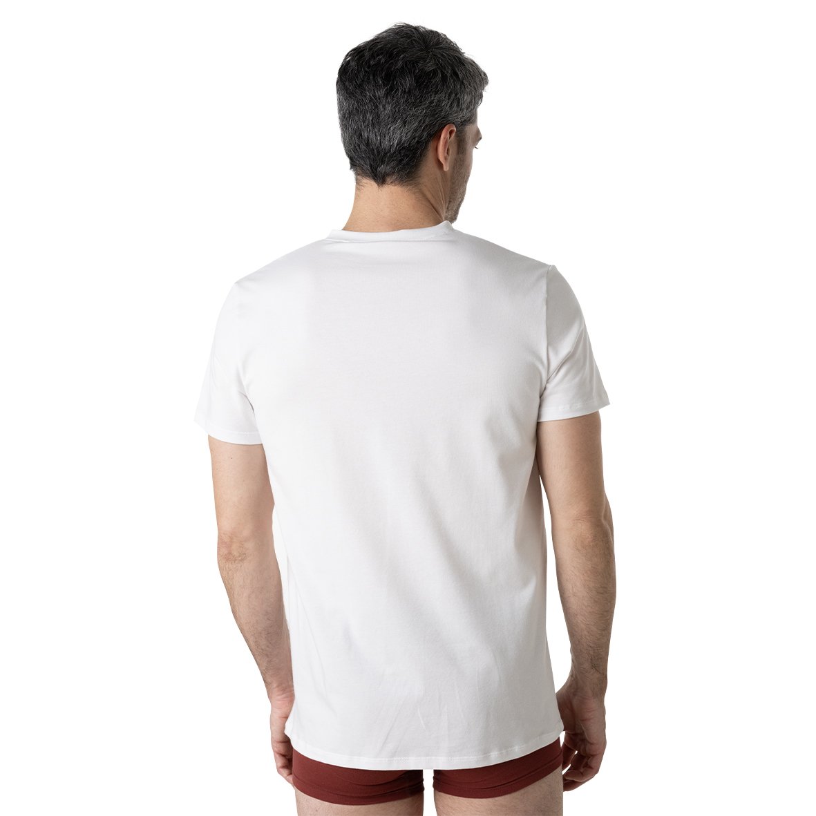 Tee-shirt col v EMINENCE Blanc