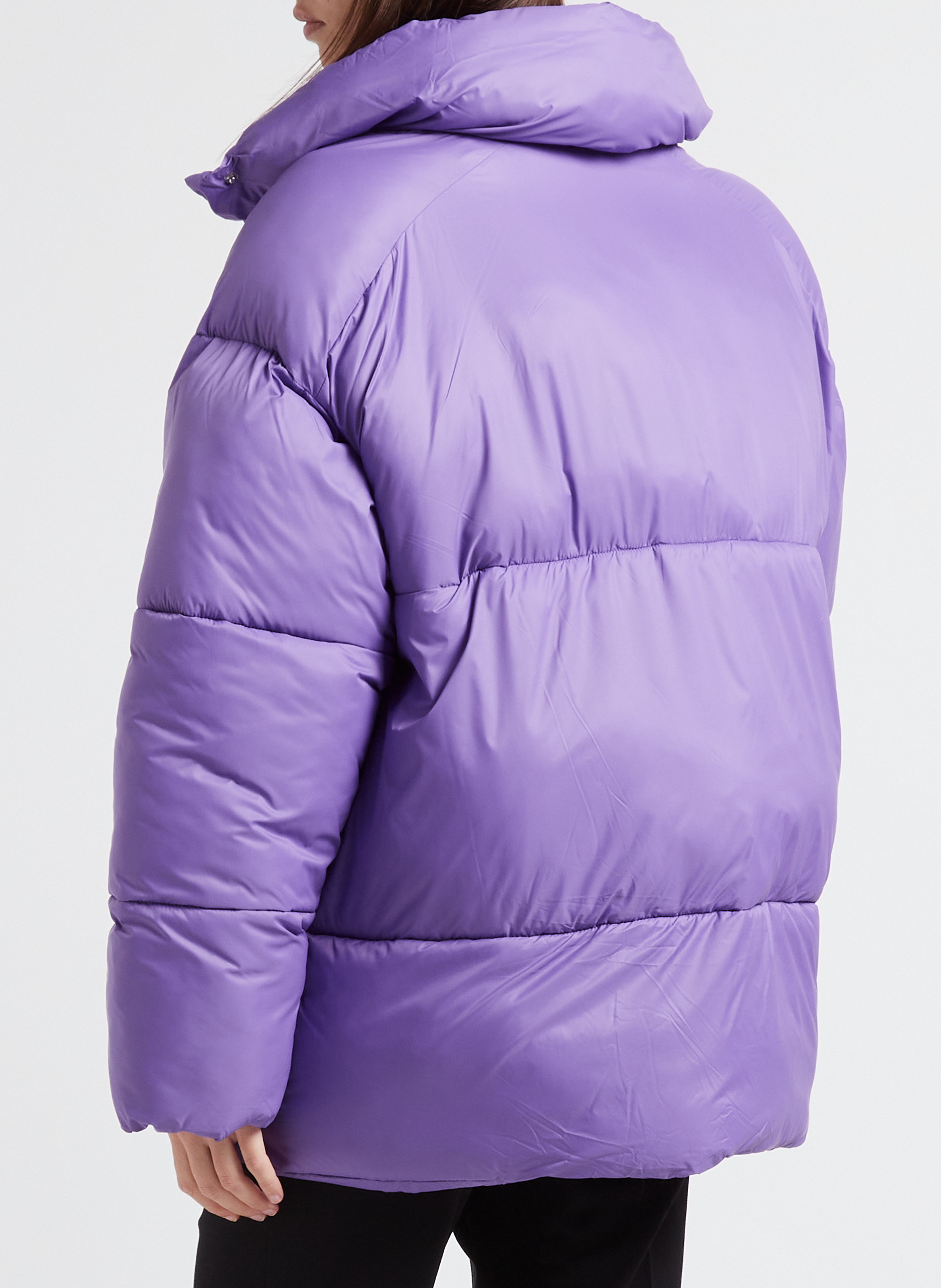 Gewatteerd donsjack met opstaande kraag MARGAUX LONNBERG Violet