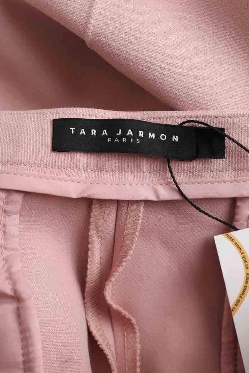 Carrot trousers TARA JARMON - Seconde Main Pink